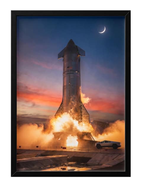 Spacex Starship Launch Elon Musk Spaceship Rocket Breathtaking