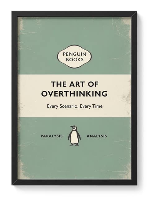 The Art Of Overthinking Paralysis Analysis Scenario Time Endlessly
