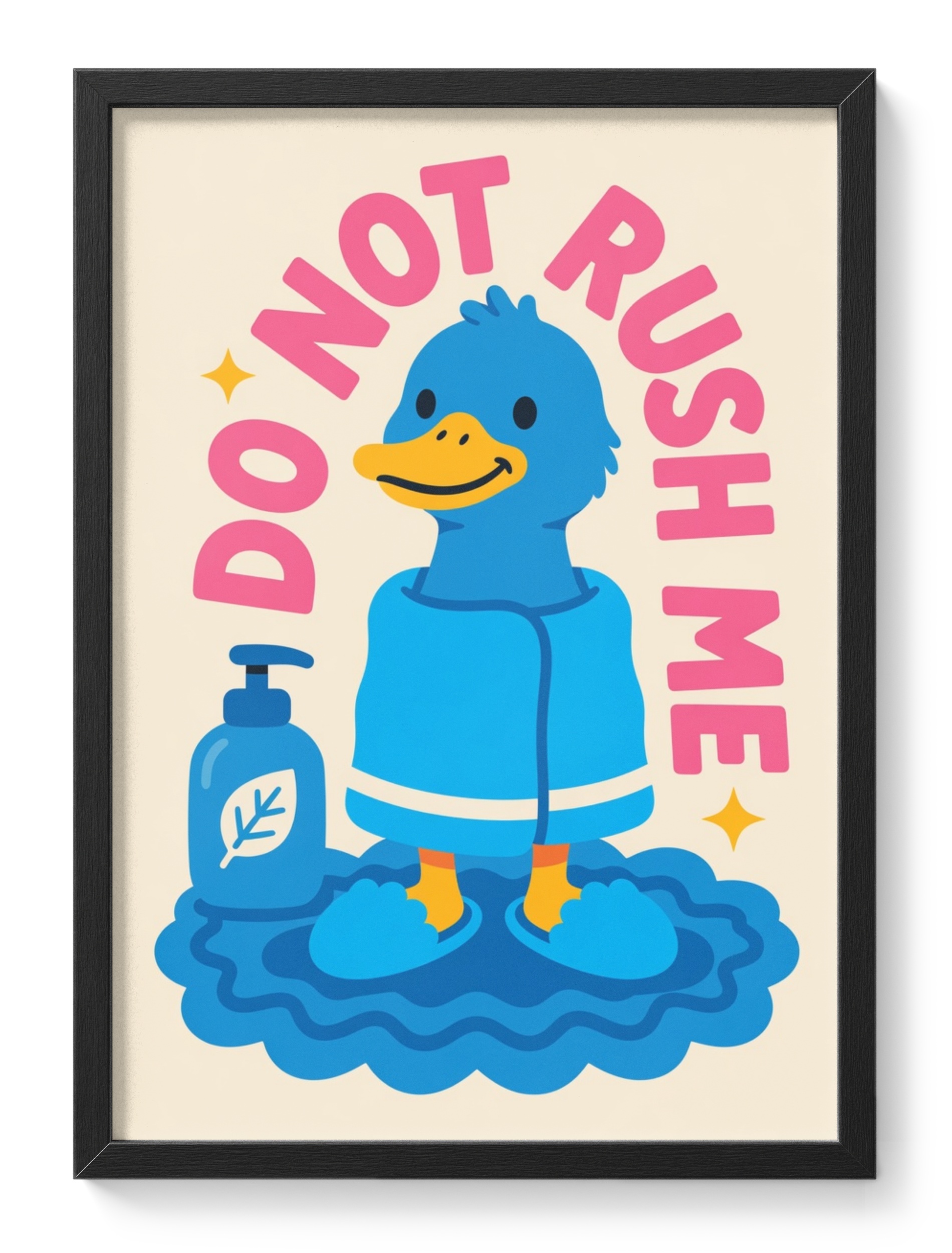 Do Not Rush Me Funny Slow Living Mindset Quote Firm Reminder Good — main view