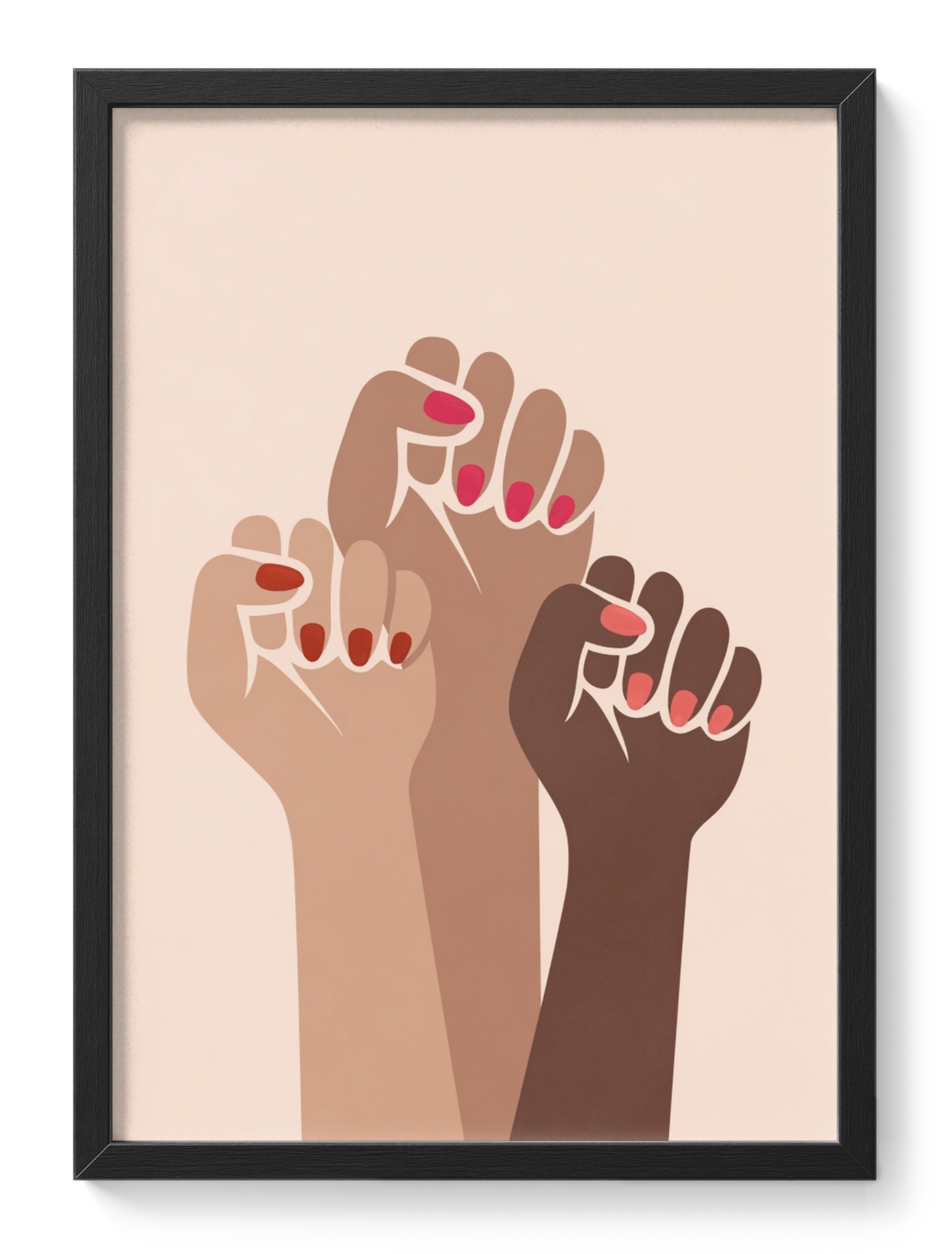 Girl Power Female Empowerment Bold Statement Bright Unapologetic — main view