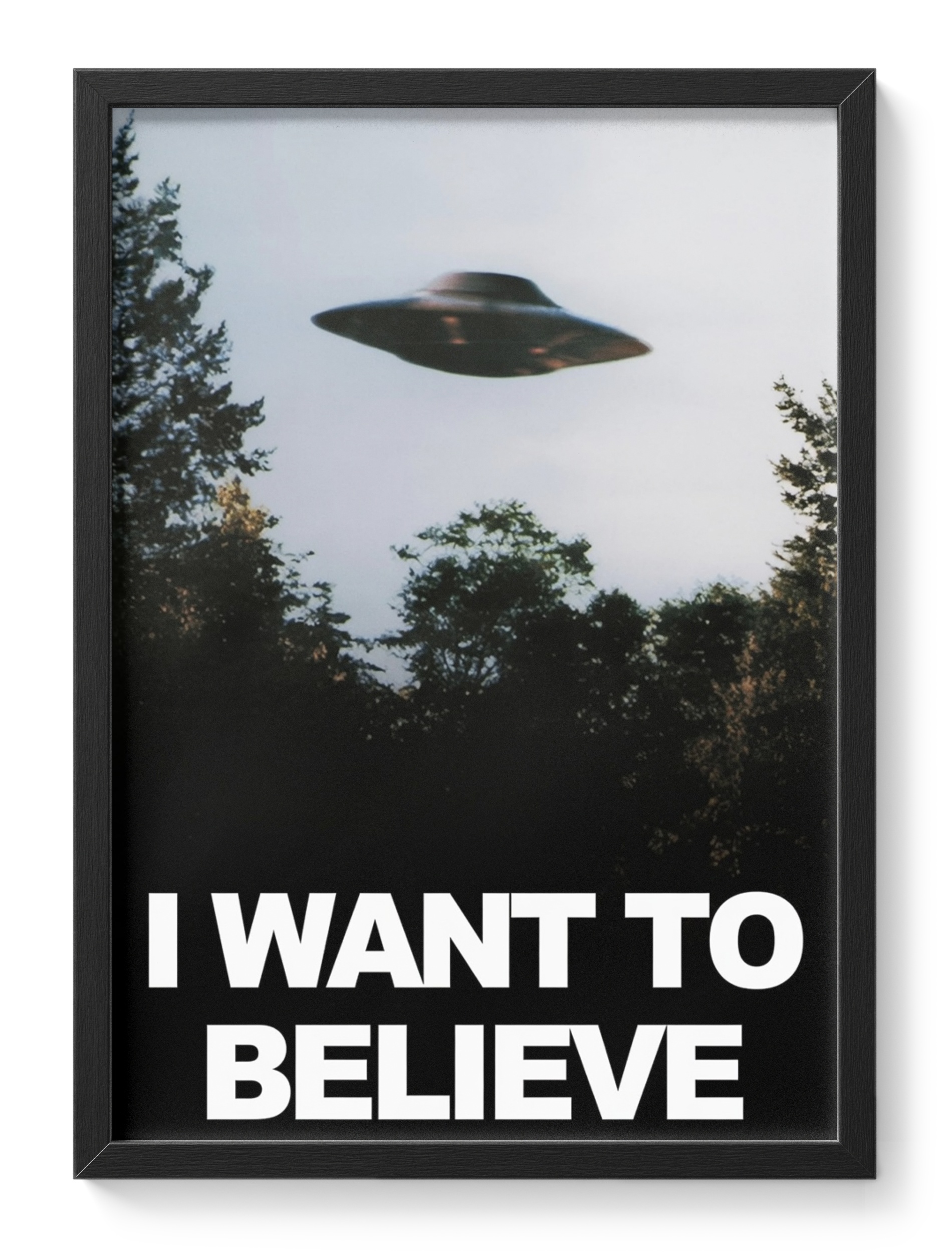 I Want To Believe Ufo Alien Files Style Iconic Believing Energy — main view
