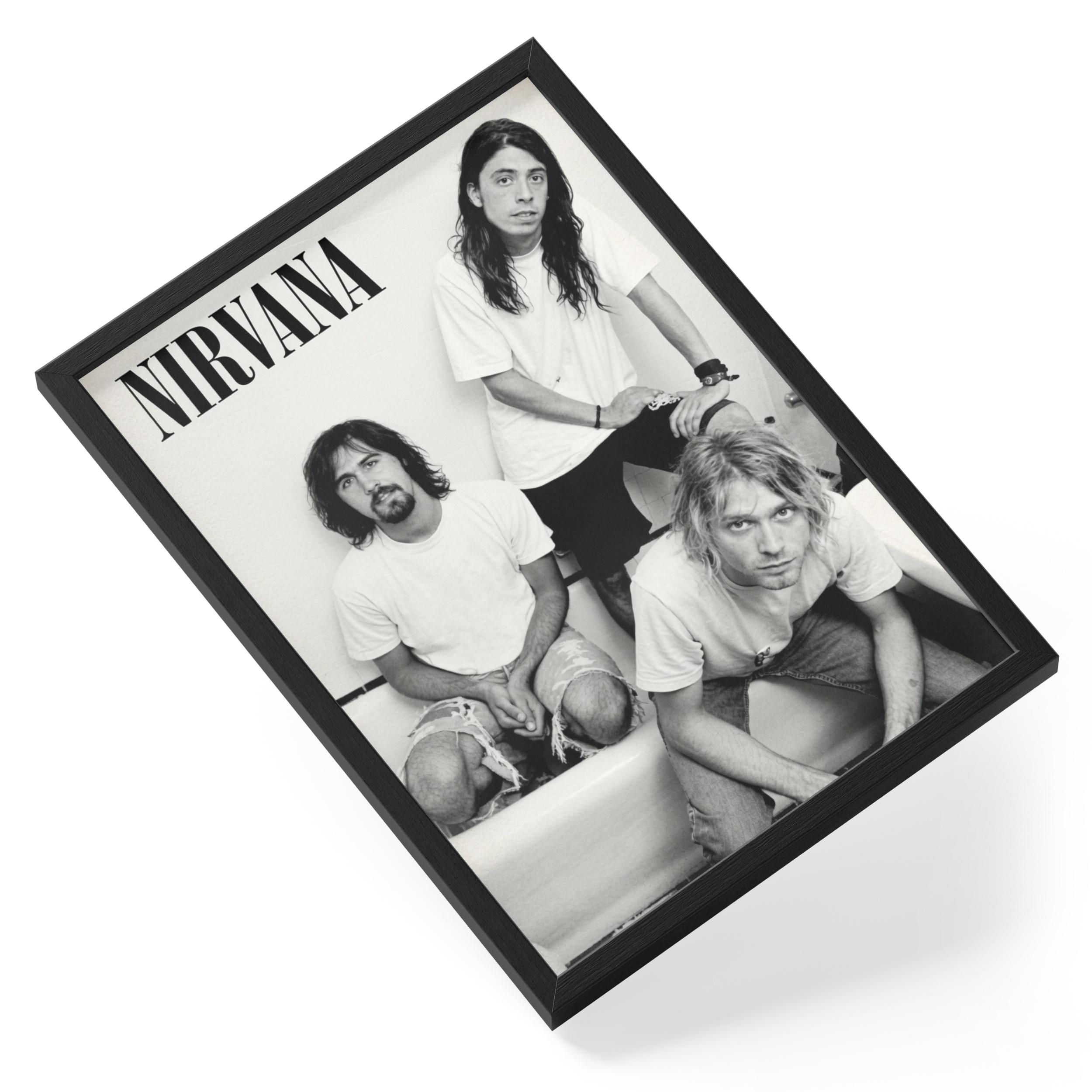 Nirvana Band Music Style Grunge Rock Attitude Alternative Spirit Rooms — angled view