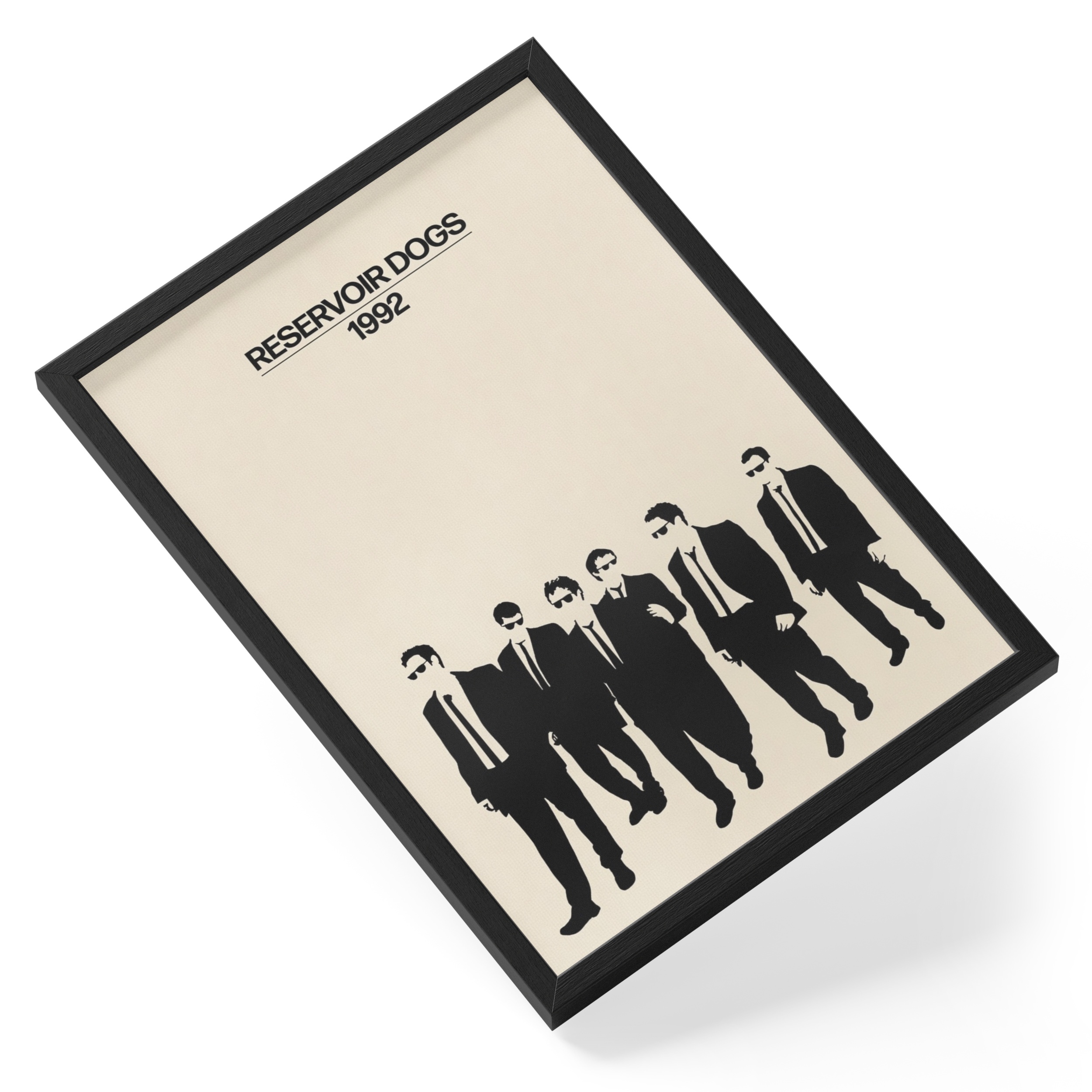 Reservoir Dogs Crime Cinema Classic Film Sharp Suits Sharper Tension — angled view