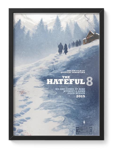 The Hateful 8 Eight Western Crime Cinema Classic Snowbound Tension