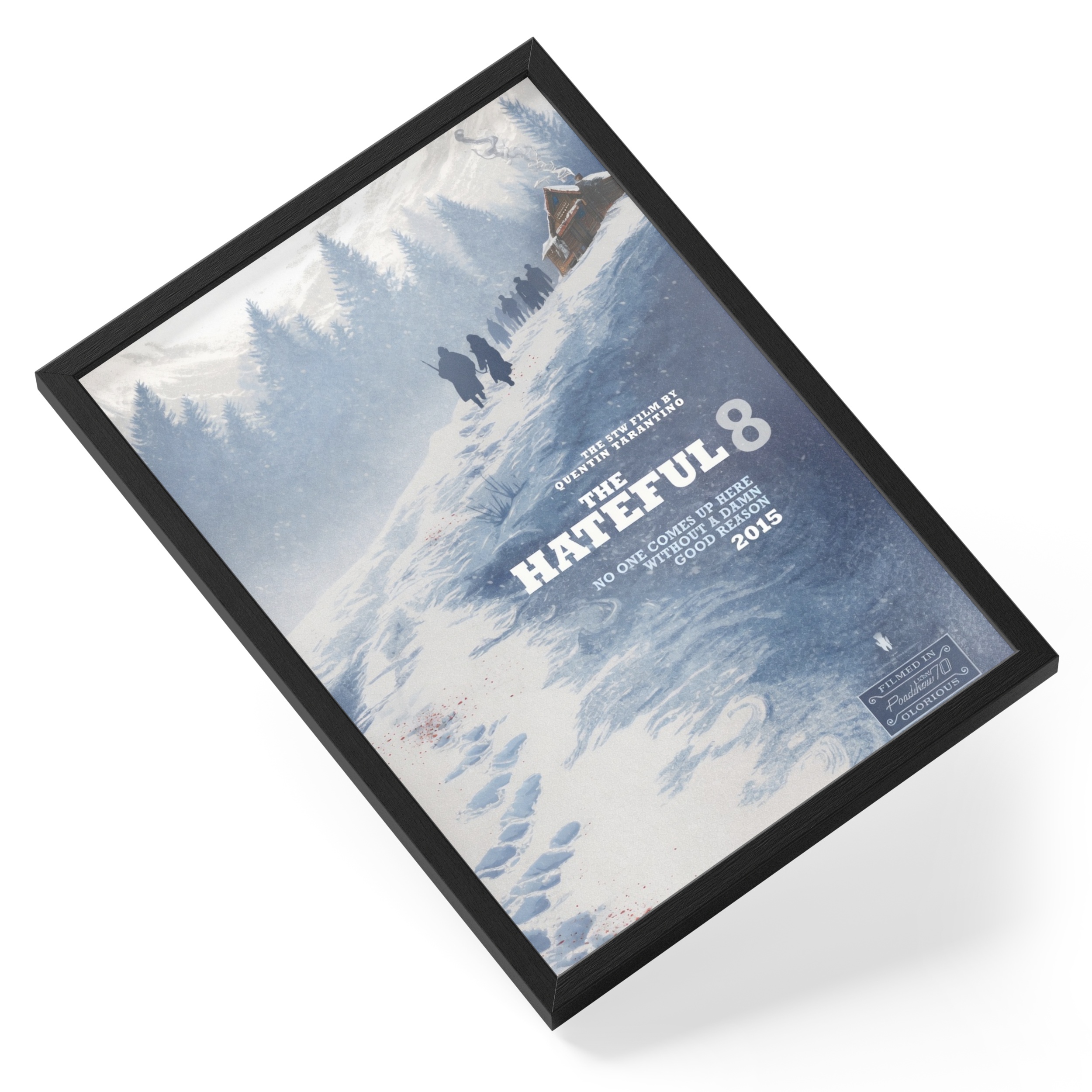 The Hateful 8 Eight Western Crime Cinema Classic Snowbound Tension — angled view