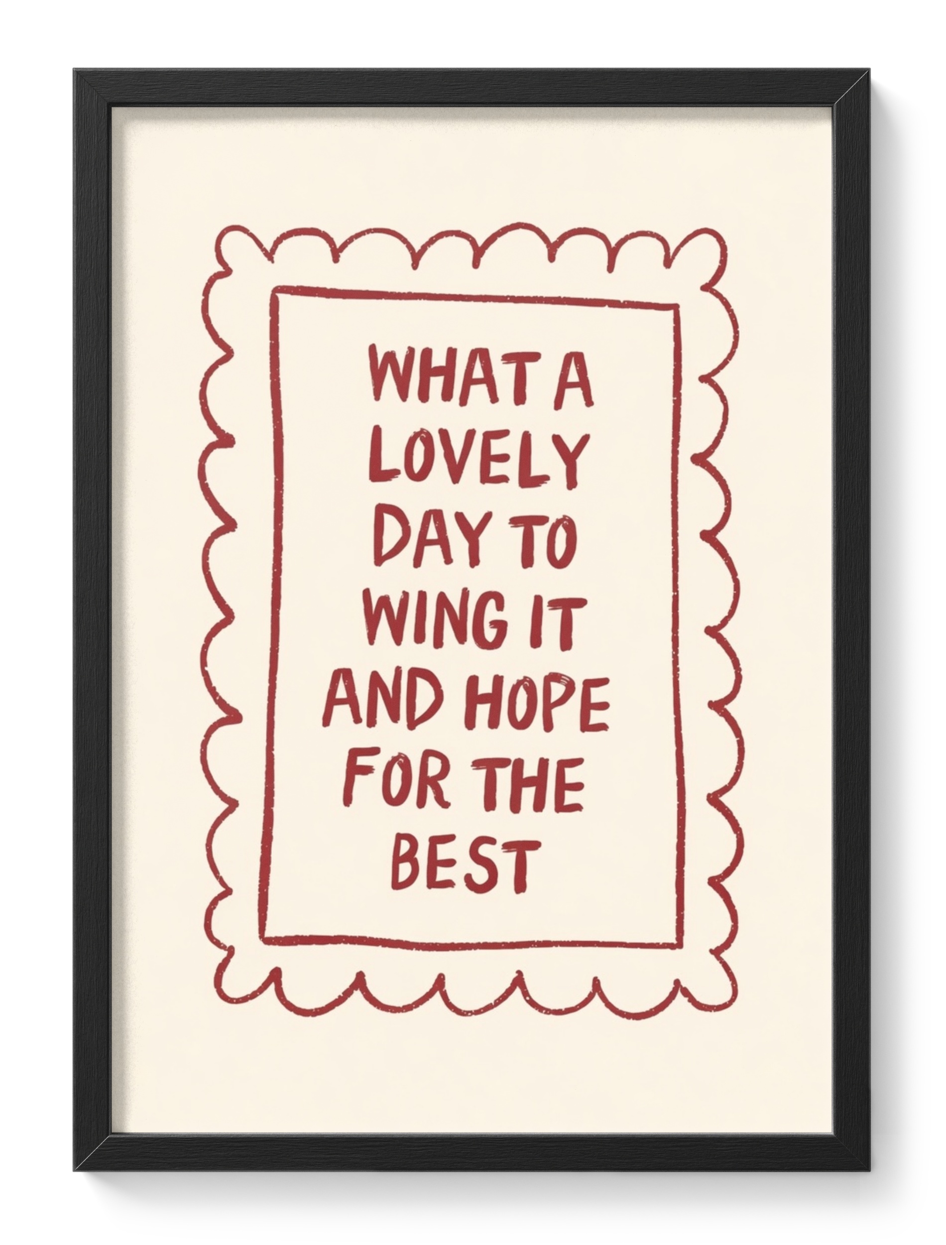 What A Lovely Day To Wing It — main view