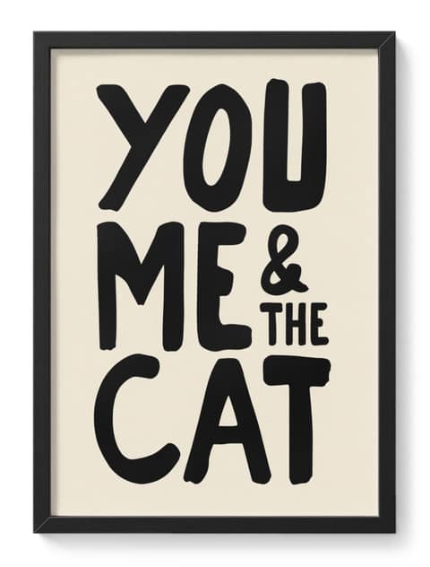 You Me And The Cat Couple Feline Love Family Real Household Hierarchy