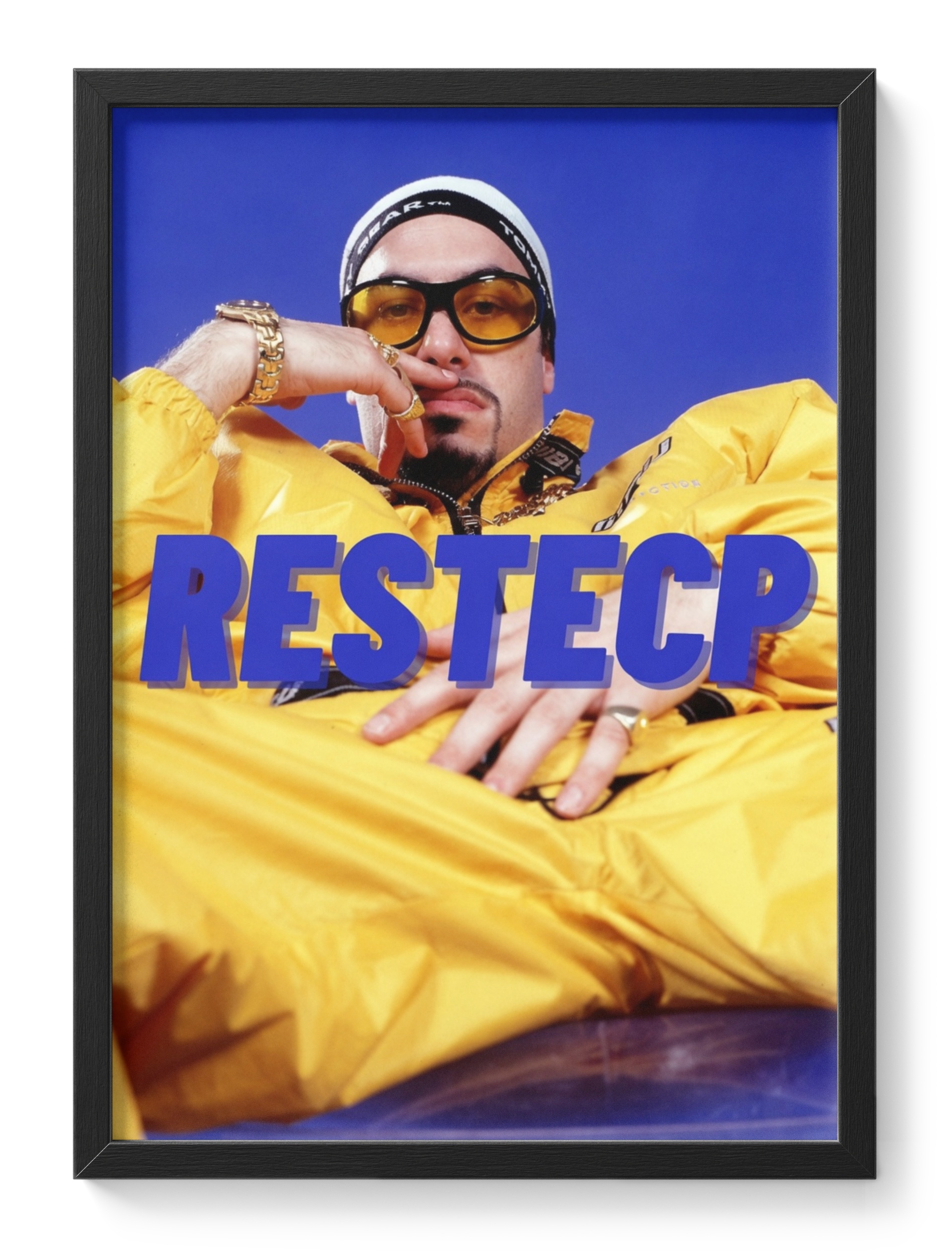Ali G Restecp Sacha Baron Cohen Comedy Yellow Jacket 90s British — main view