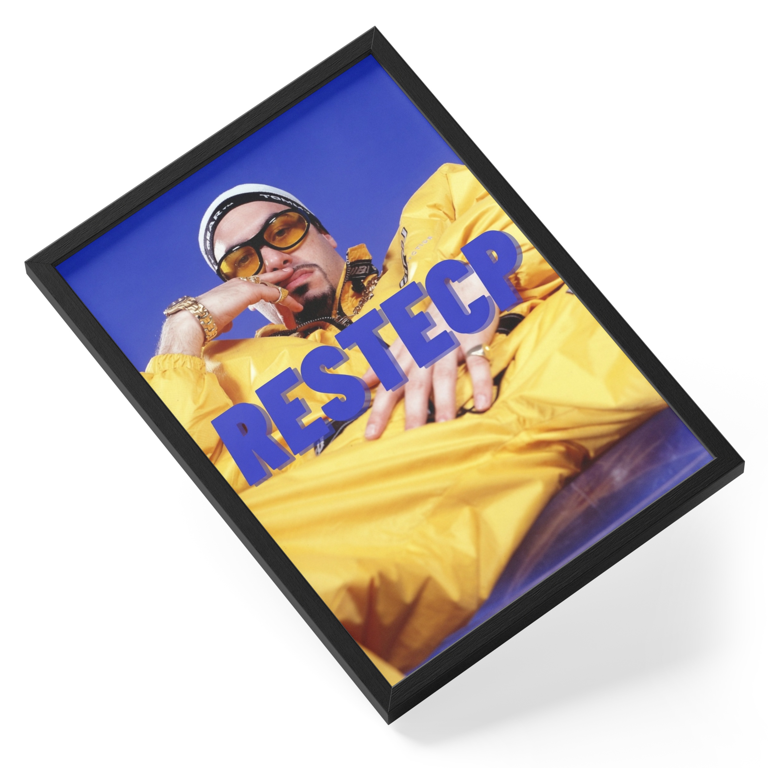 Ali G Restecp Sacha Baron Cohen Comedy Yellow Jacket 90s British — angled view
