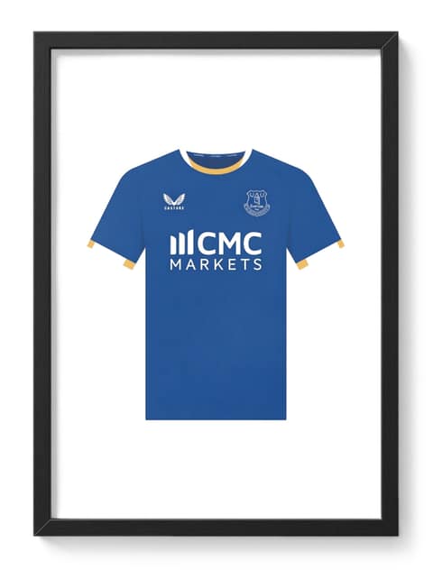 Everton Football Shirt Kit Toffees Blue Soccer Club