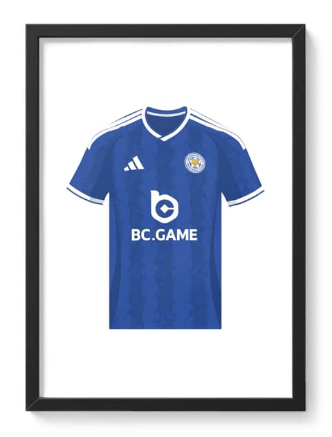 Leicester City Football Shirt Kit Foxes Blue Soccer Club