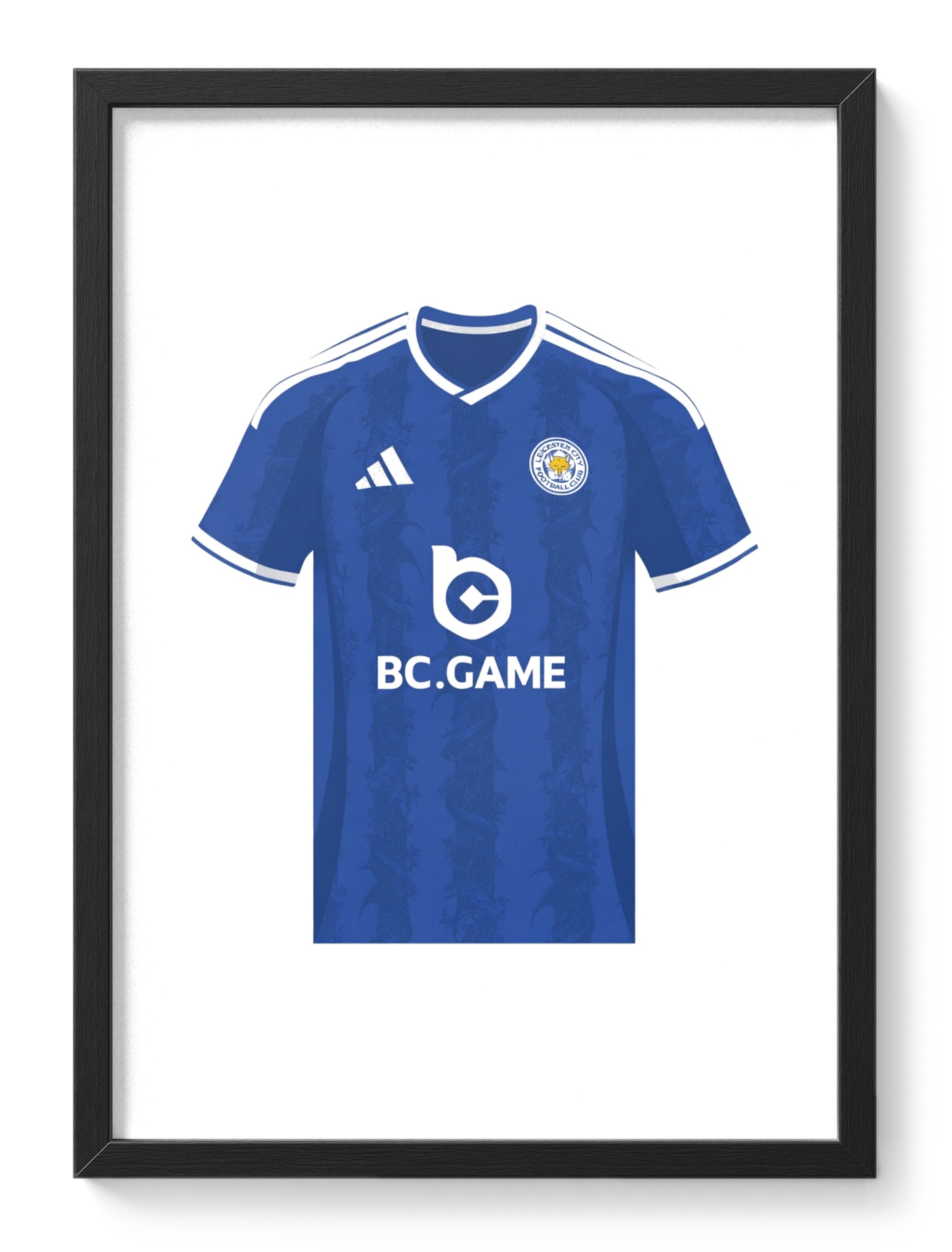 Leicester City Football Shirt Kit Foxes Blue Soccer Club — main view