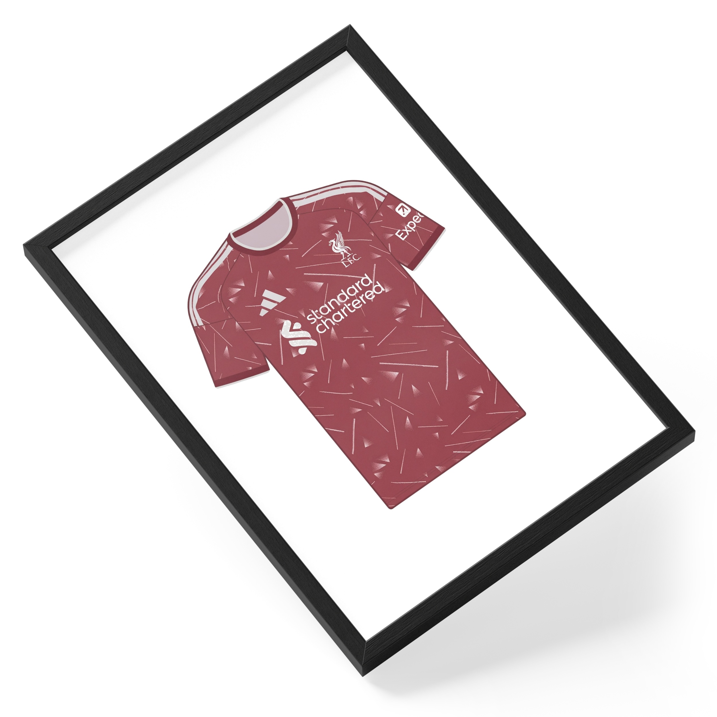 Liverpool Football Shirt Kit Reds Anfield Soccer Club — angled view