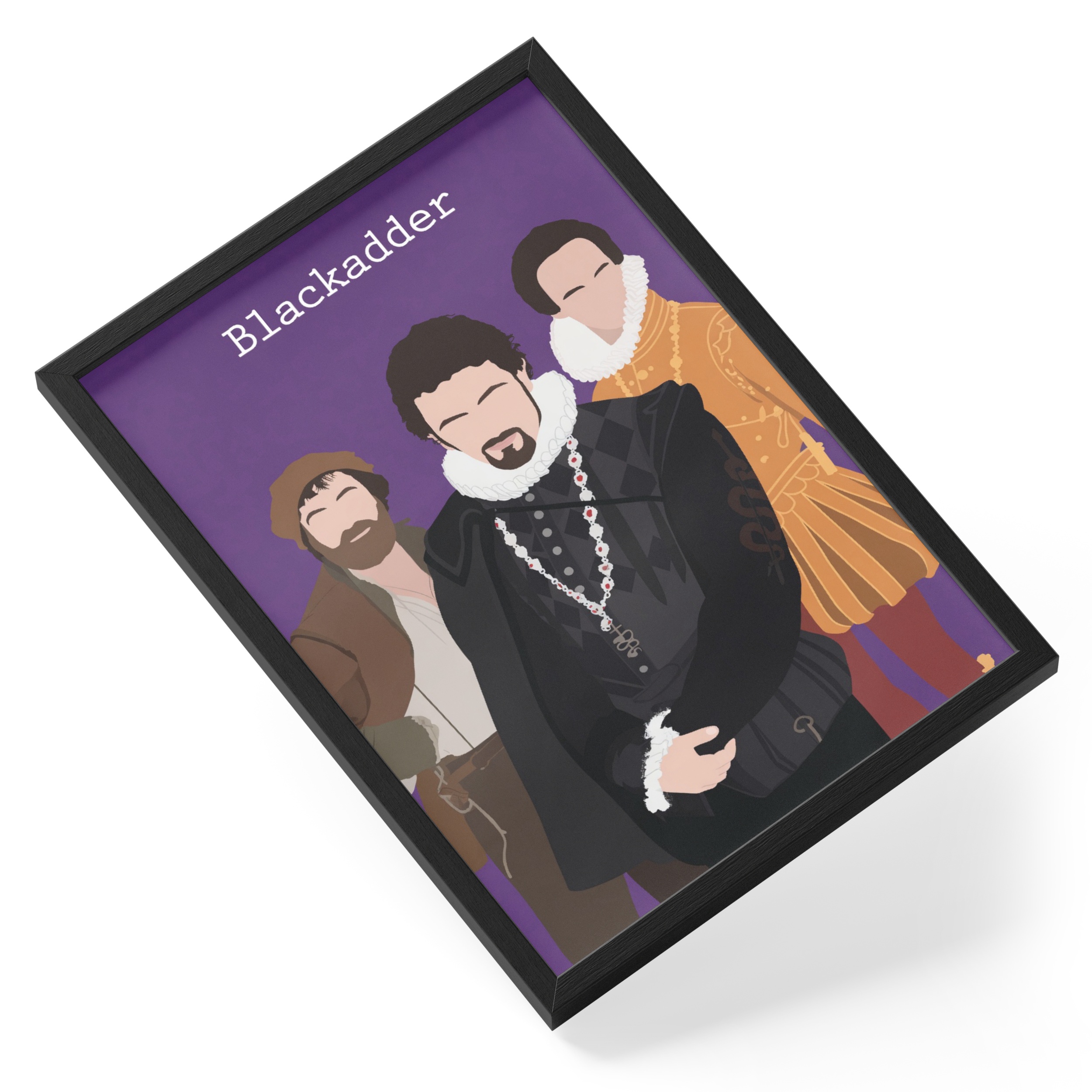 Blackadder Ii Edmund Baldrick Elizabethan Rowan Atkinson British — angled view