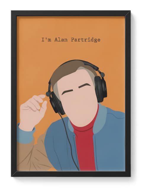 Im Alan Partridge Steve Coogan Radio Headphones Norfolk Comedy