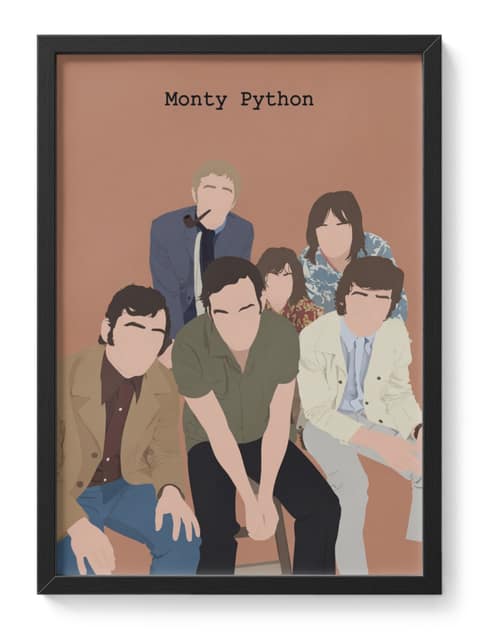 Monty Python Flying Circus Cast Cleese Palin Idle Chapman Sketch