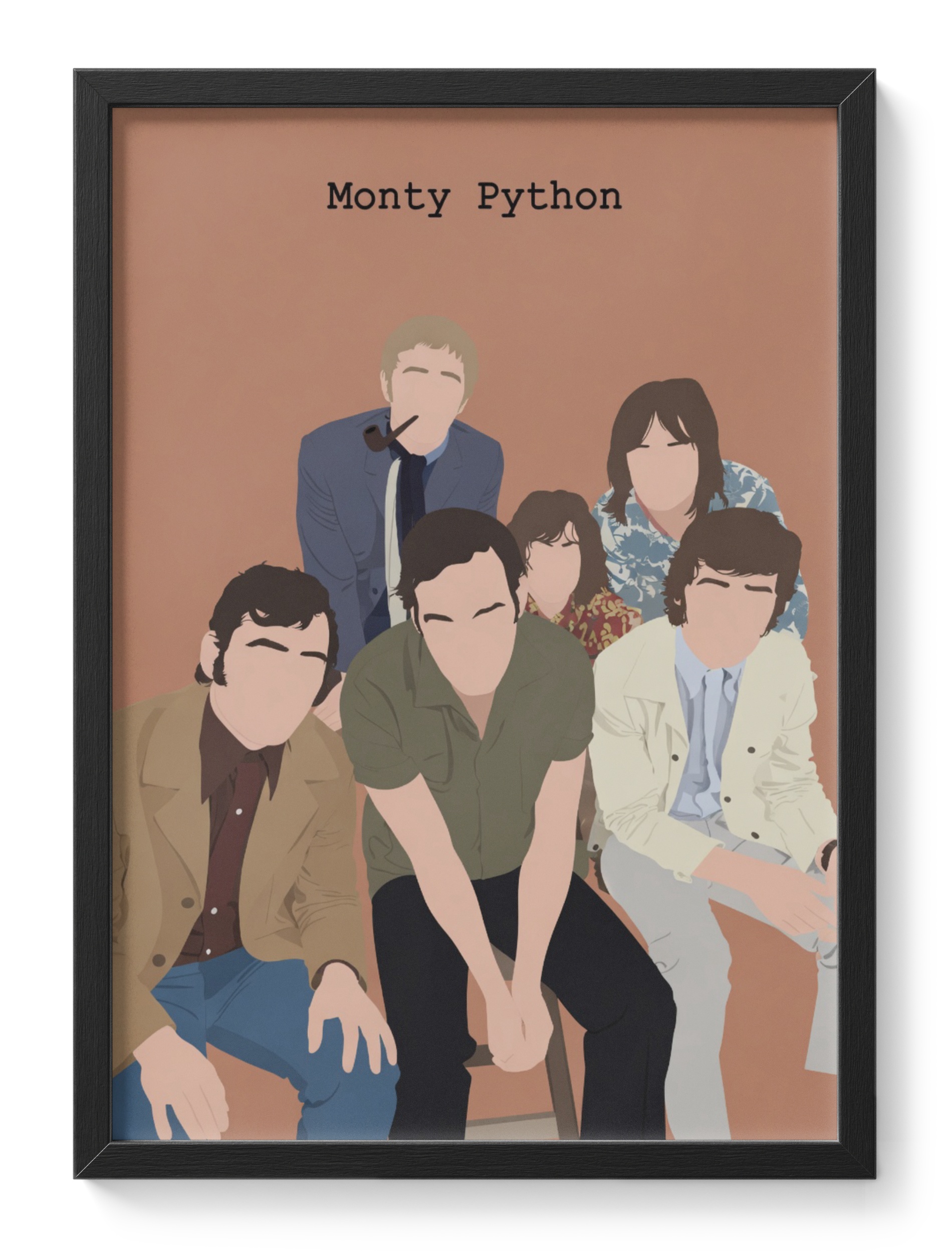 Monty Python Flying Circus Cast Cleese Palin Idle Chapman Sketch — main view