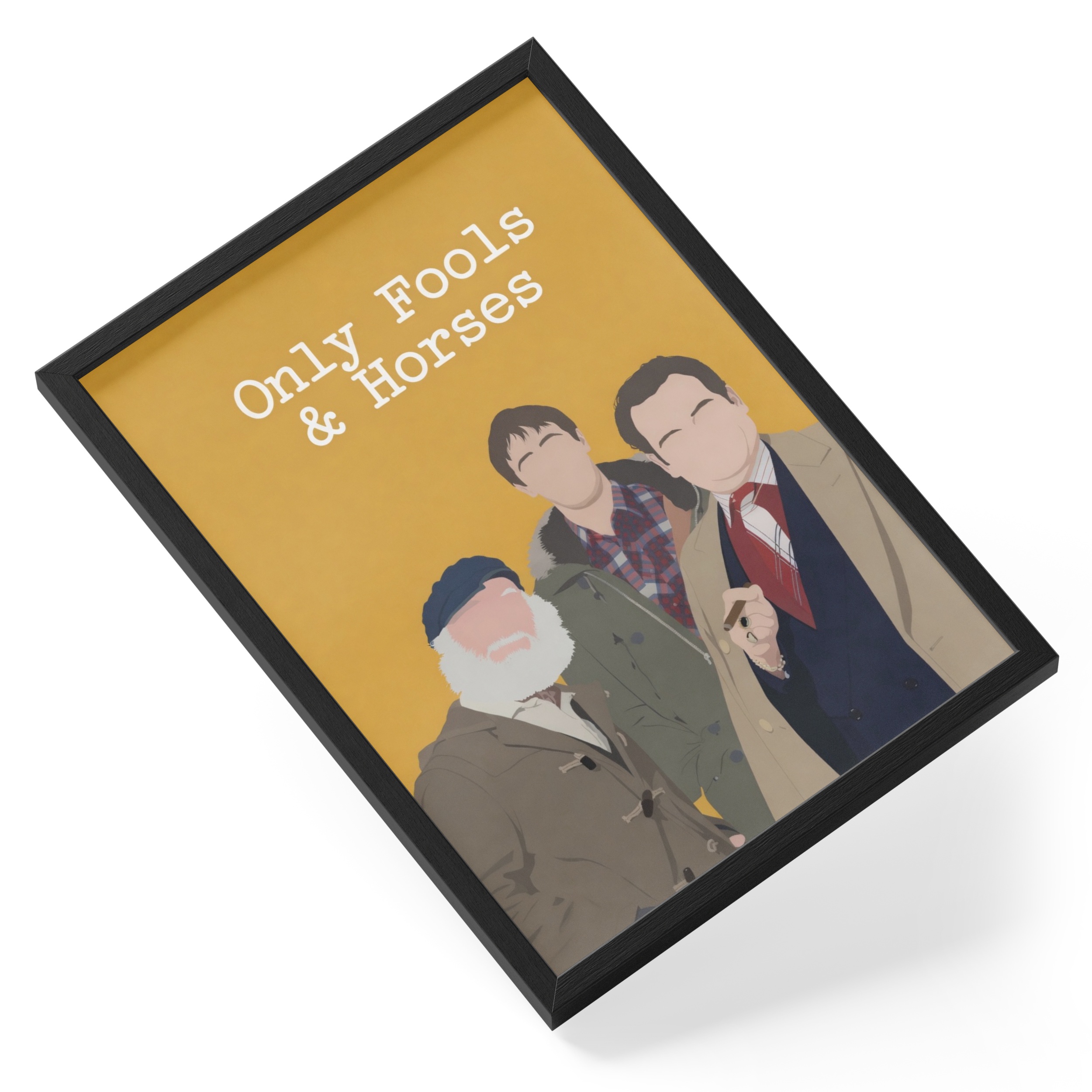 Only Fools And Horses Del Boy Rodney Uncle Albert Peckham British — angled view