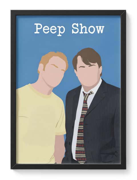 Peep Show Mark Jeremy Mitchell Webb British Sitcom Cast Flat