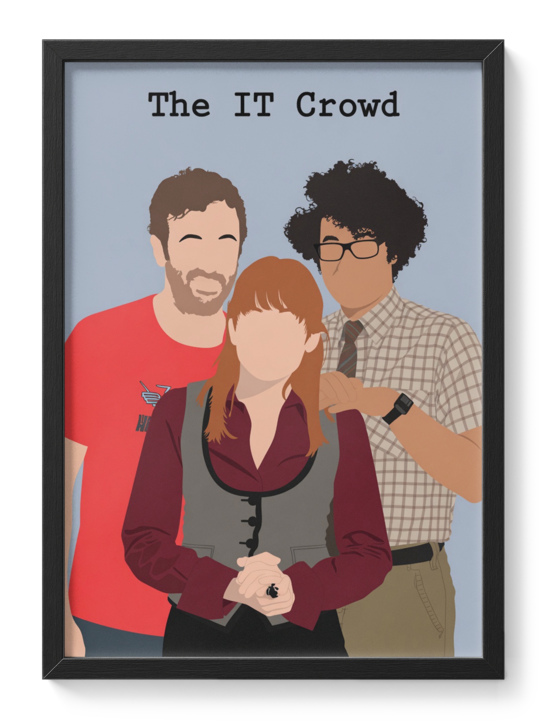The It Crowd Roy Moss Jen Tech Support British Sitcom Cast — main view