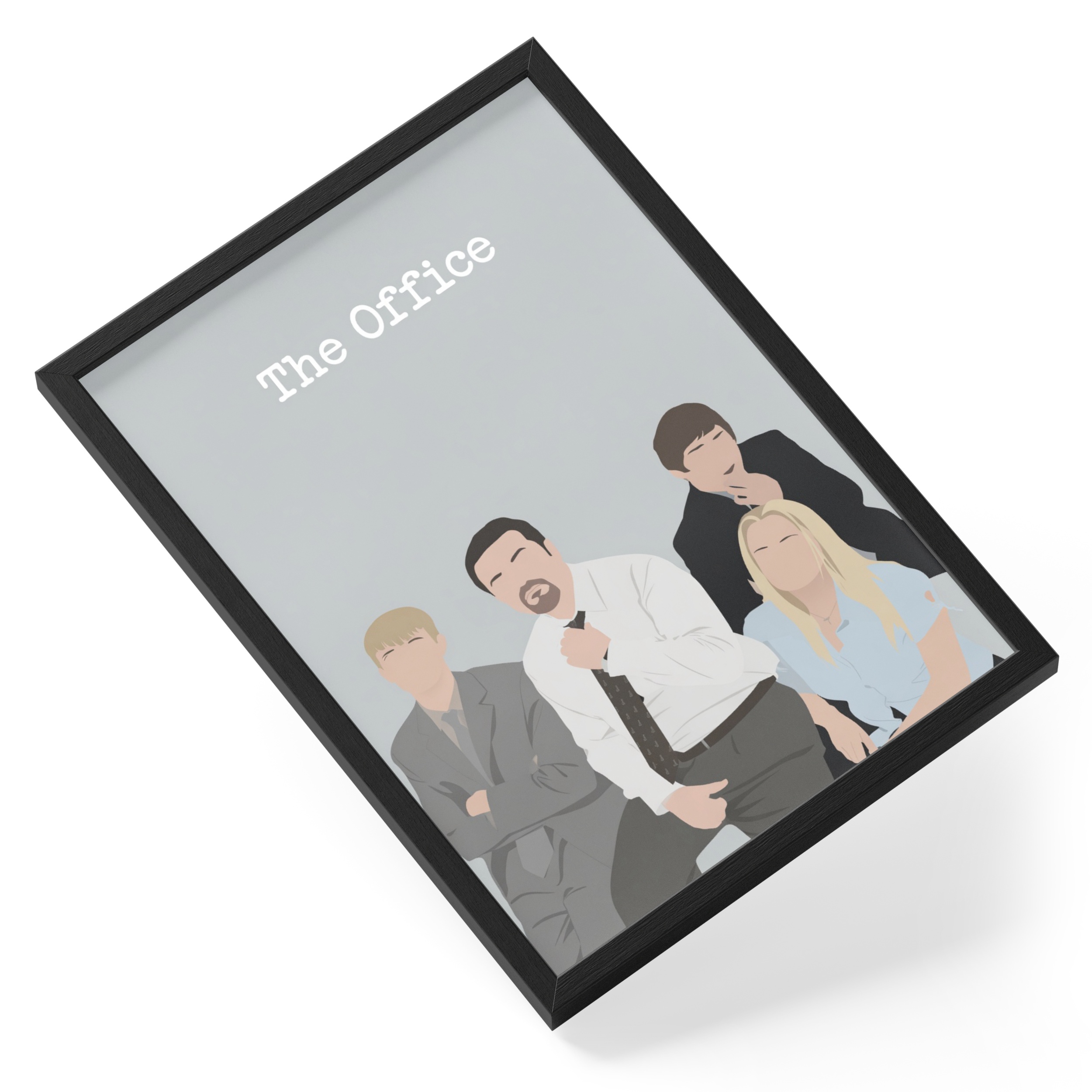 The Office Uk David Brent Tim Dawn Gareth Slough Ricky Gervais Sitcom — angled view