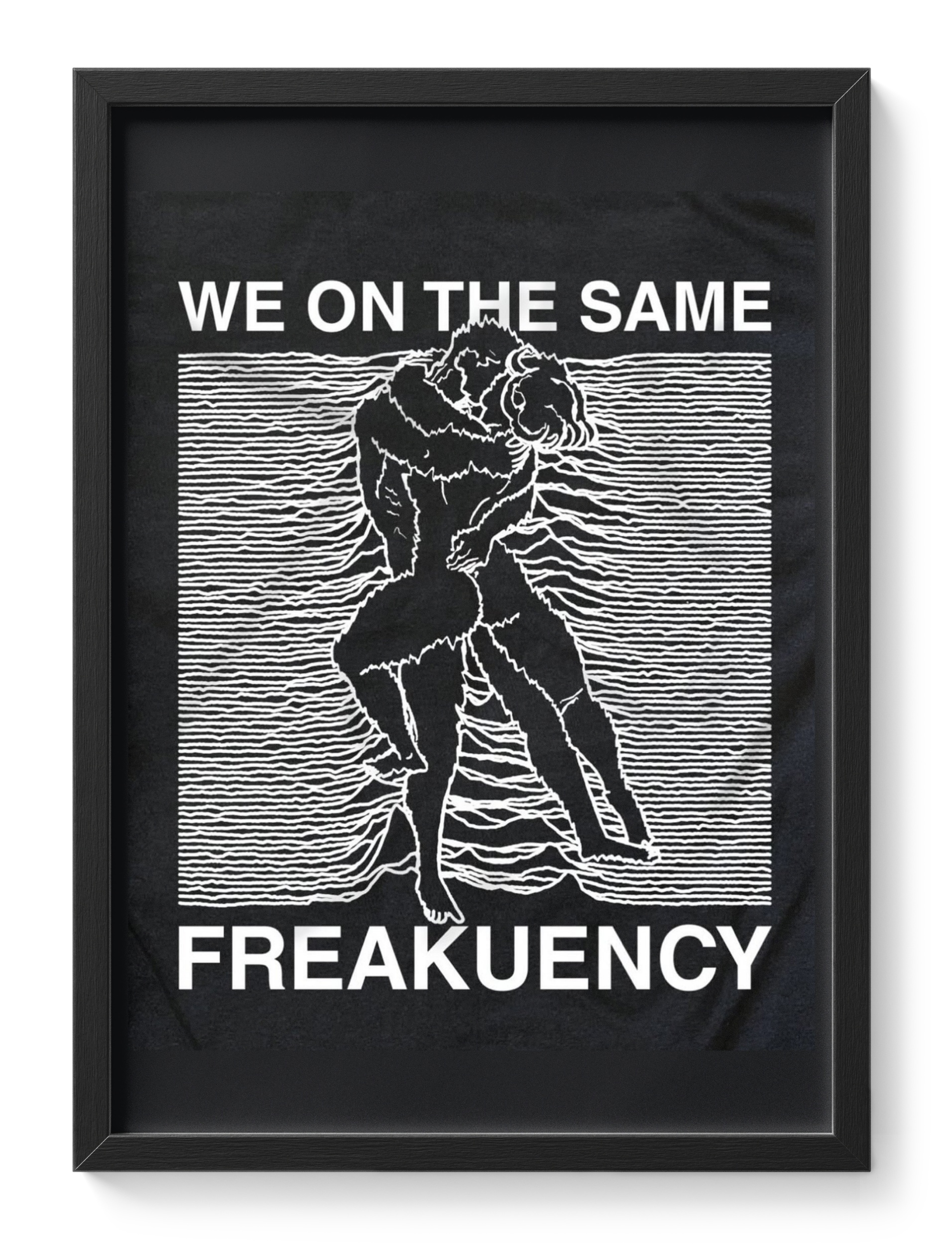 We On The Same Freakuency Couple Dancing Wave Frequency Music — main view