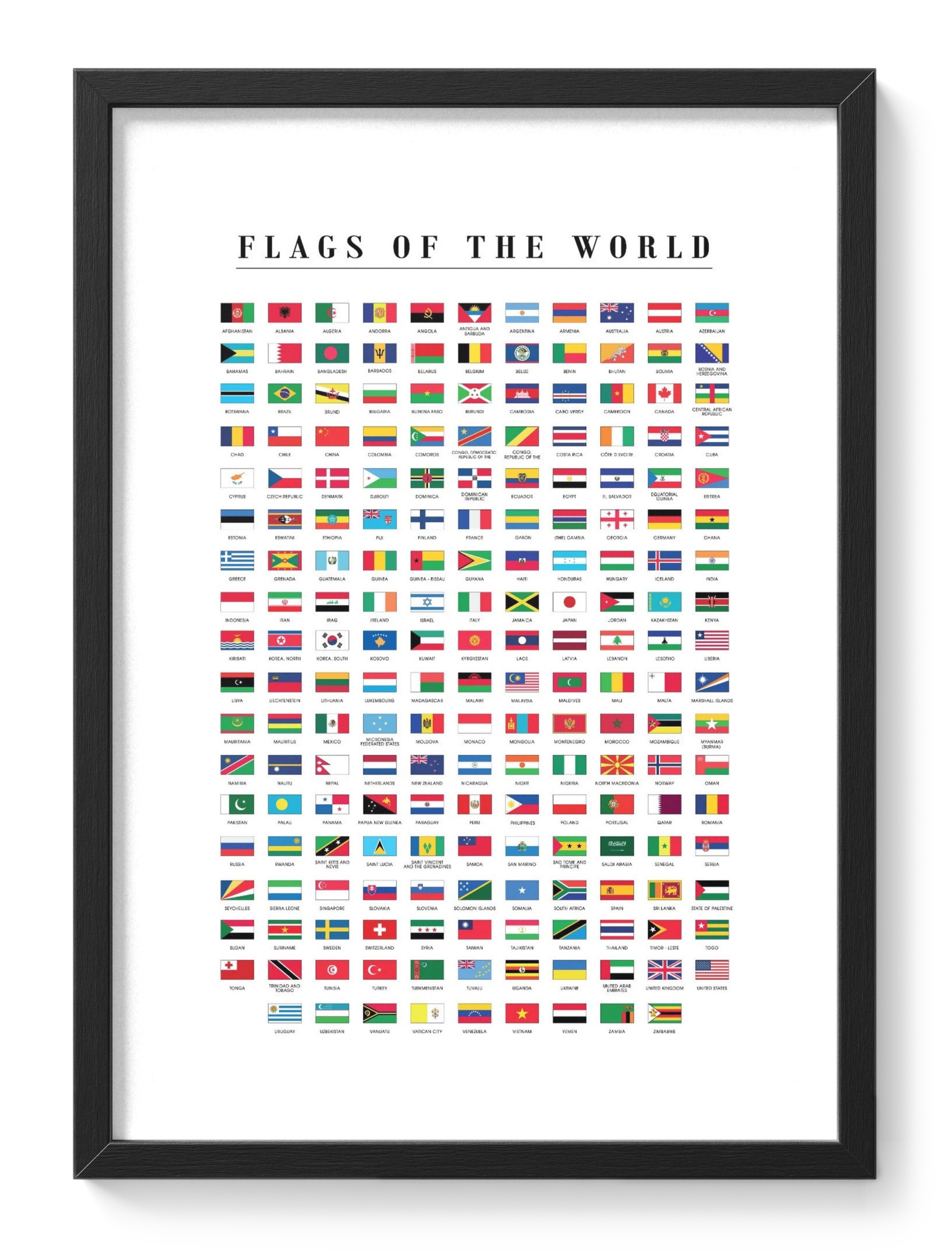 Flags World International Nations Collection — main view