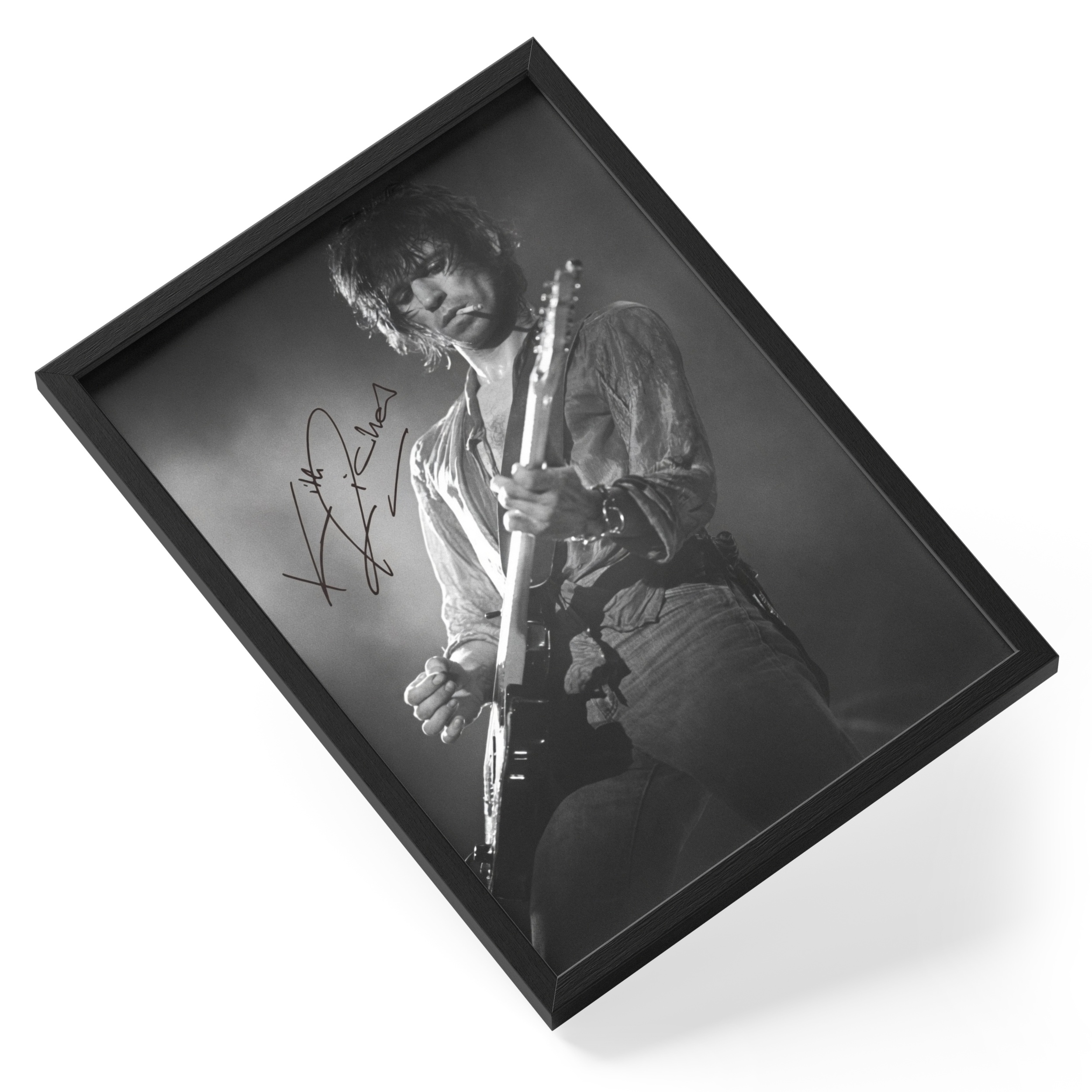 Keith Richards Rolling Stones Guitarist Rock Legend — angled view