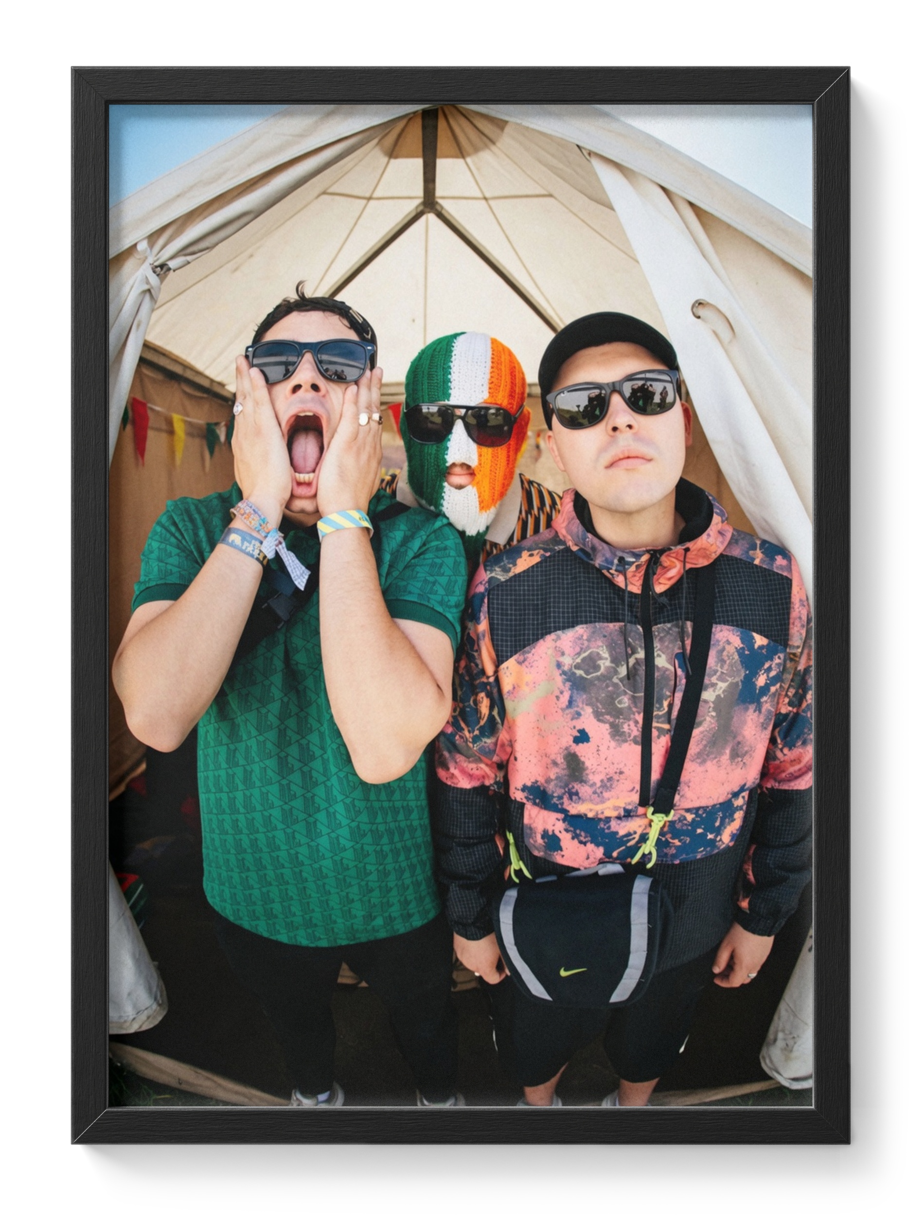Kneecap Irish Rap Group Belfast Hip Hop Portrait — main view