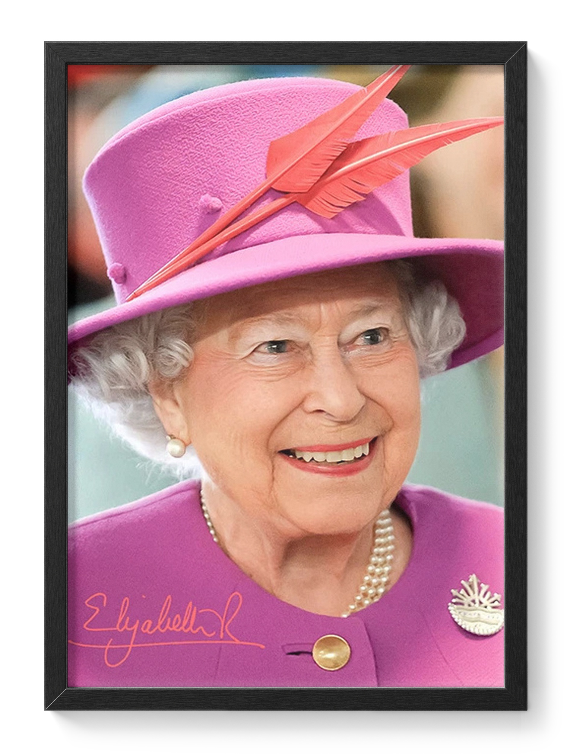 Queen Elizabeth Ii British Monarch Royal Portrait — main view
