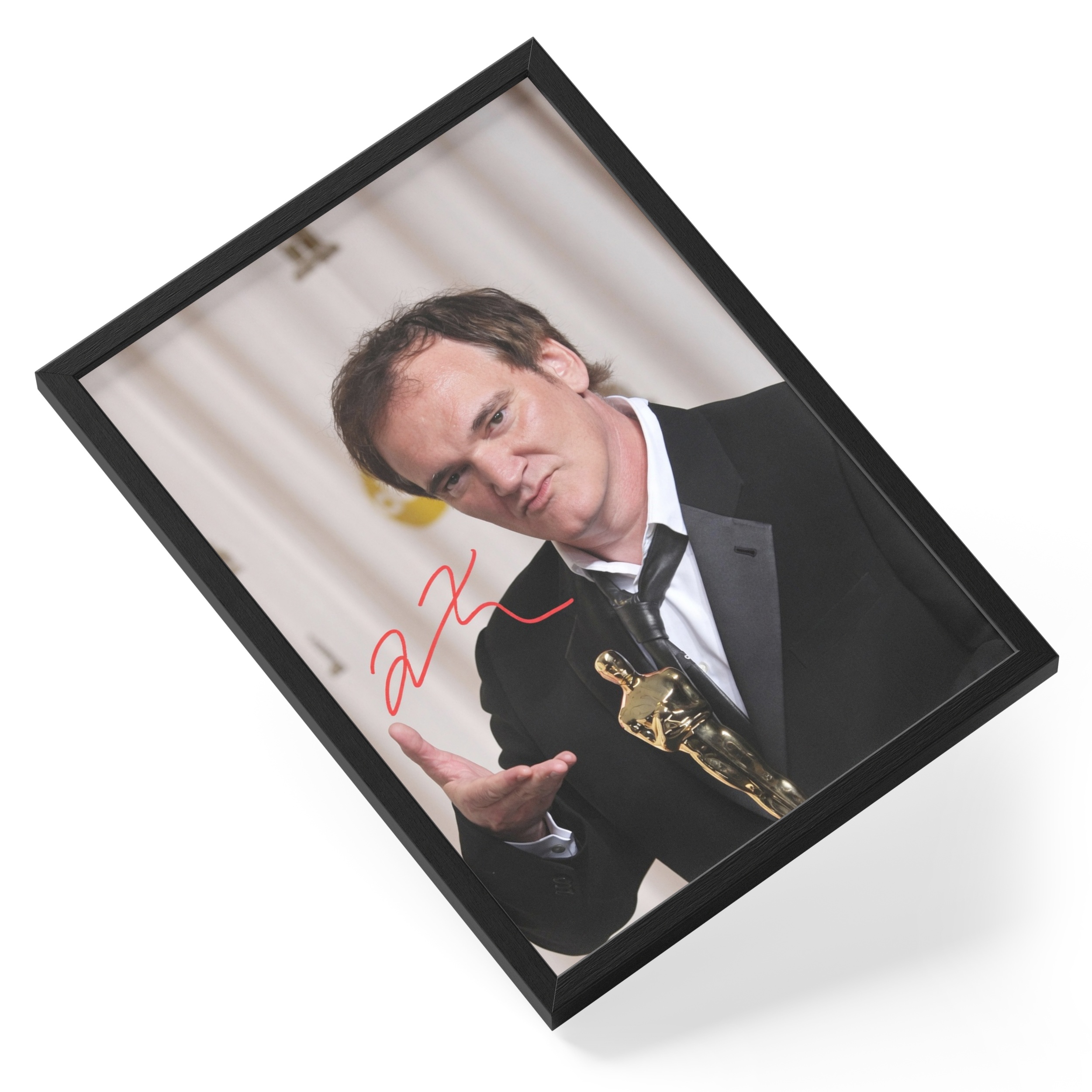 Quentin Tarantino Film Director Pulp Fiction Portrait — angled view