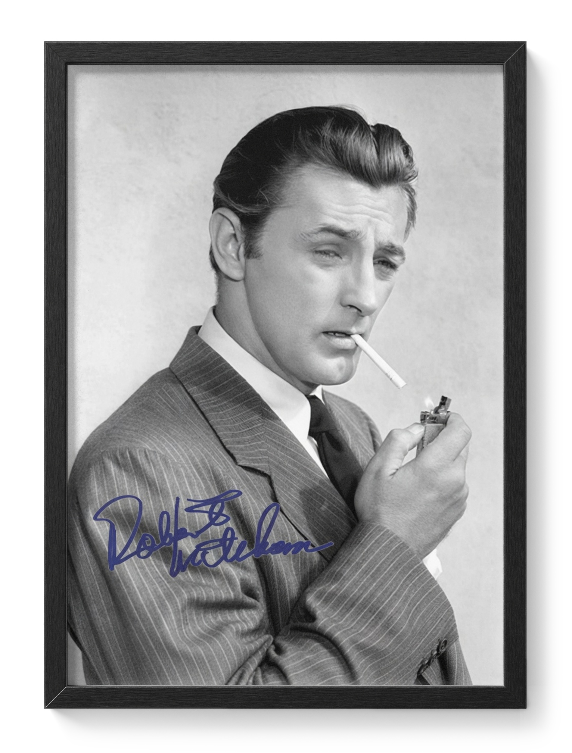 Robert Mitchum Hollywood Film Noir Actor Classic Portrait — main view