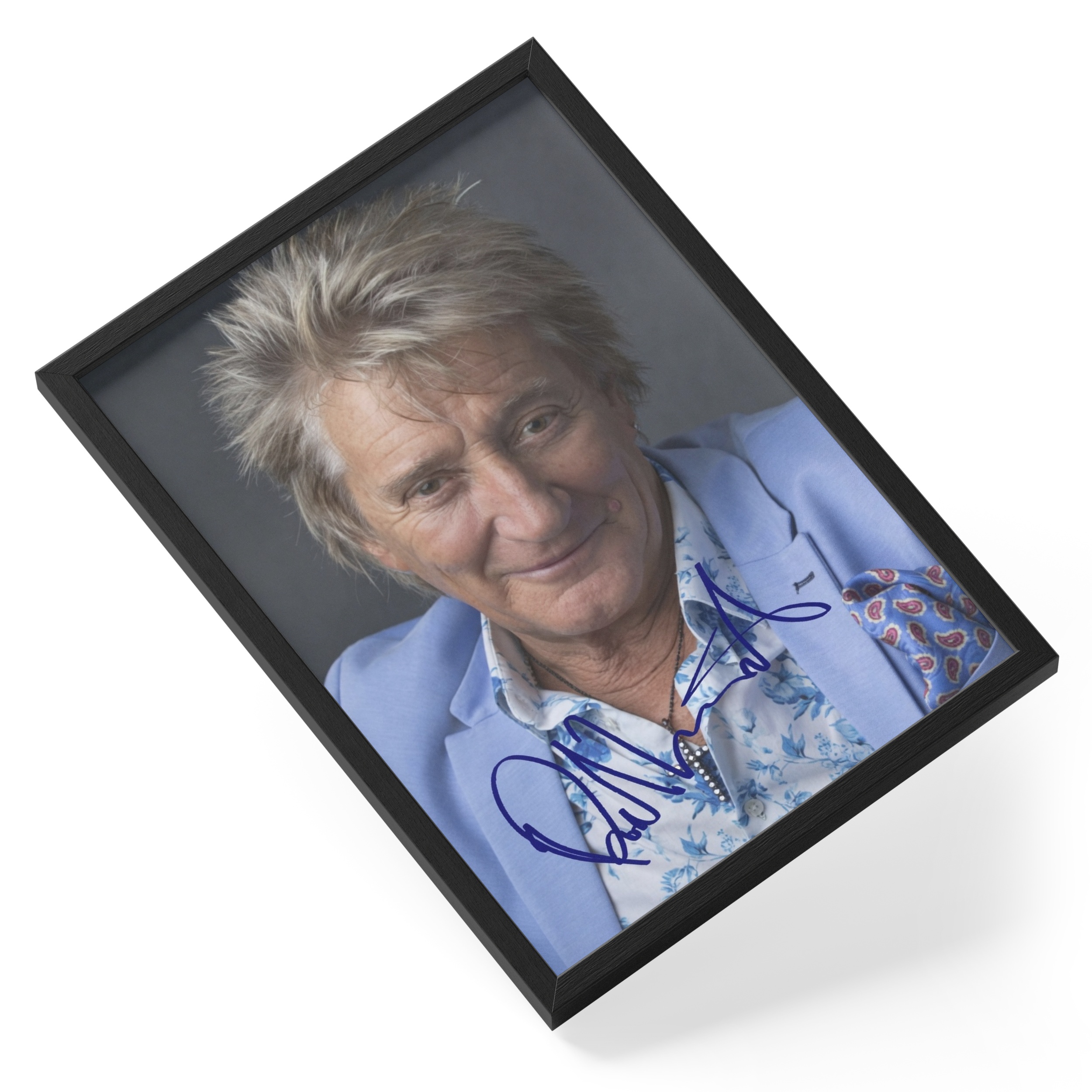 Rod Stewart Rock Singer Frontman Classic Portrait — angled view