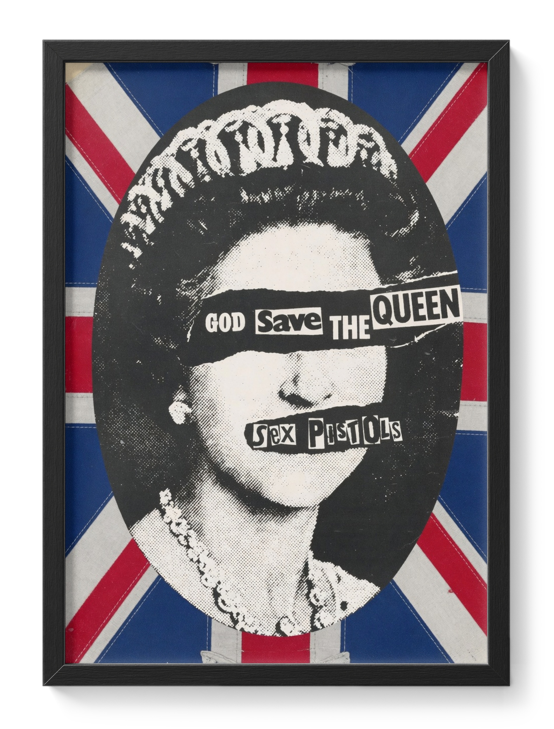Sex Pistols God Save Queen Punk Rock Album Cover — main view
