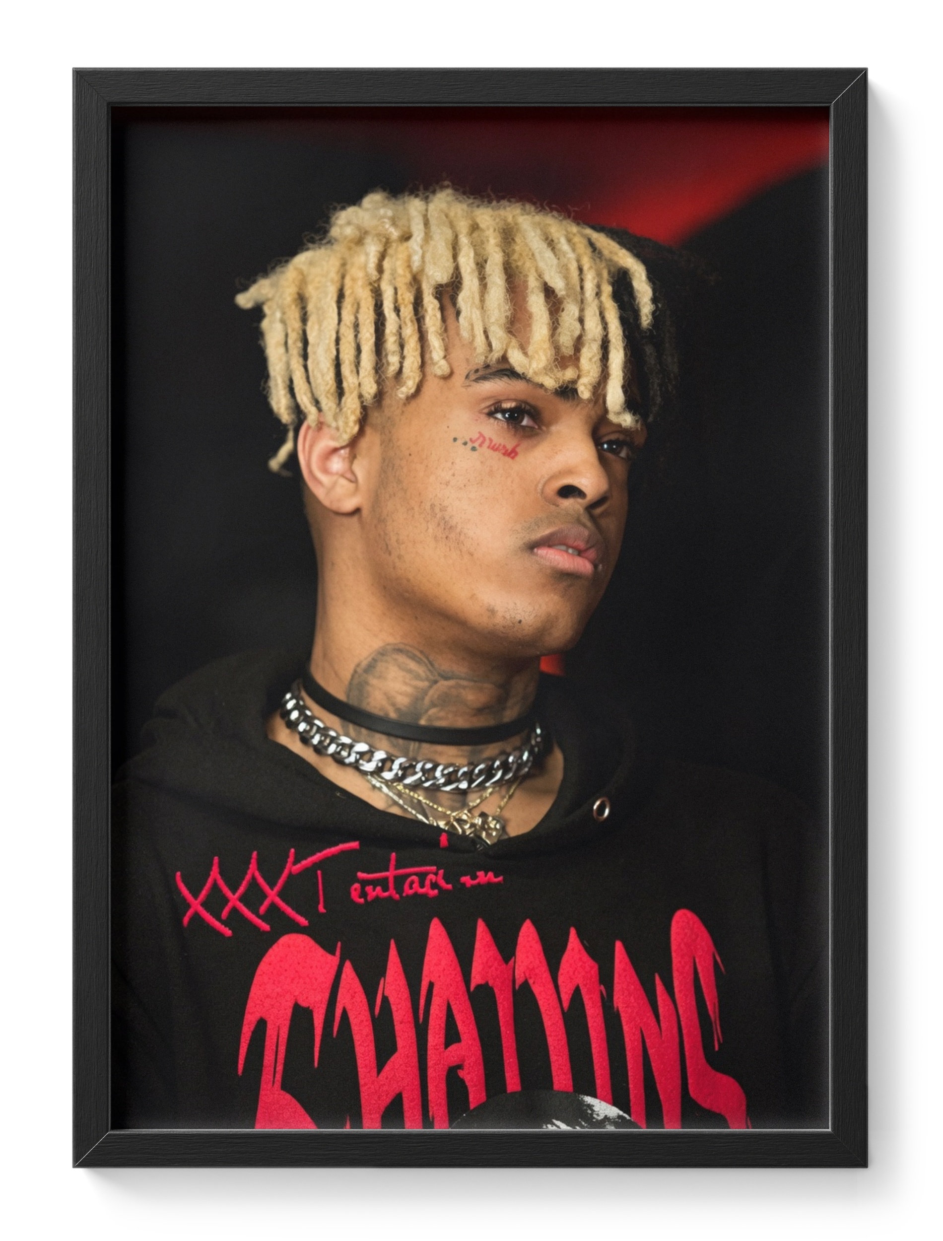 Xxxtentacion Rapper Hip Hop Musician Portrait — main view
