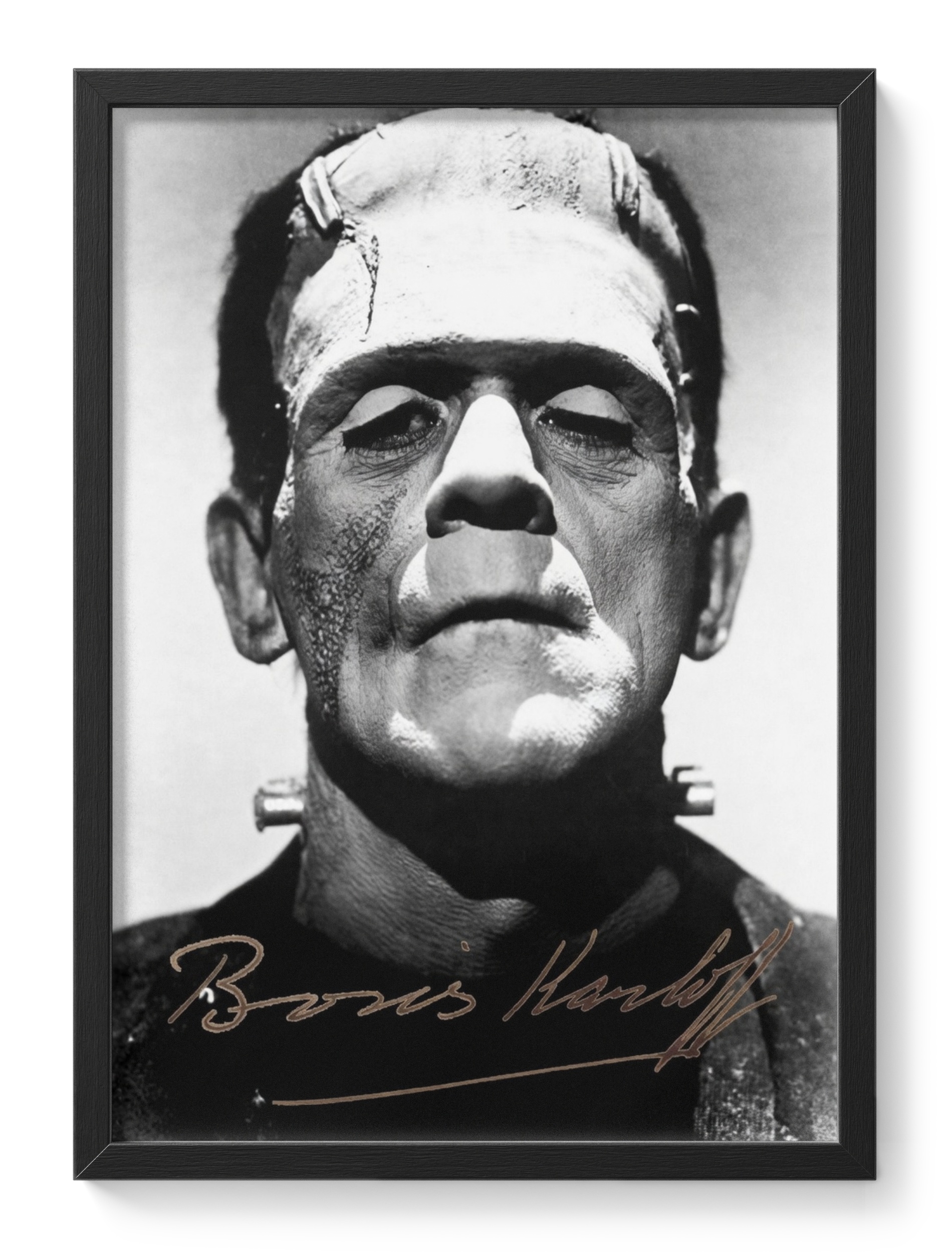 Boris Karloff Frankenstein Monster Horror Classic Portrait — main view
