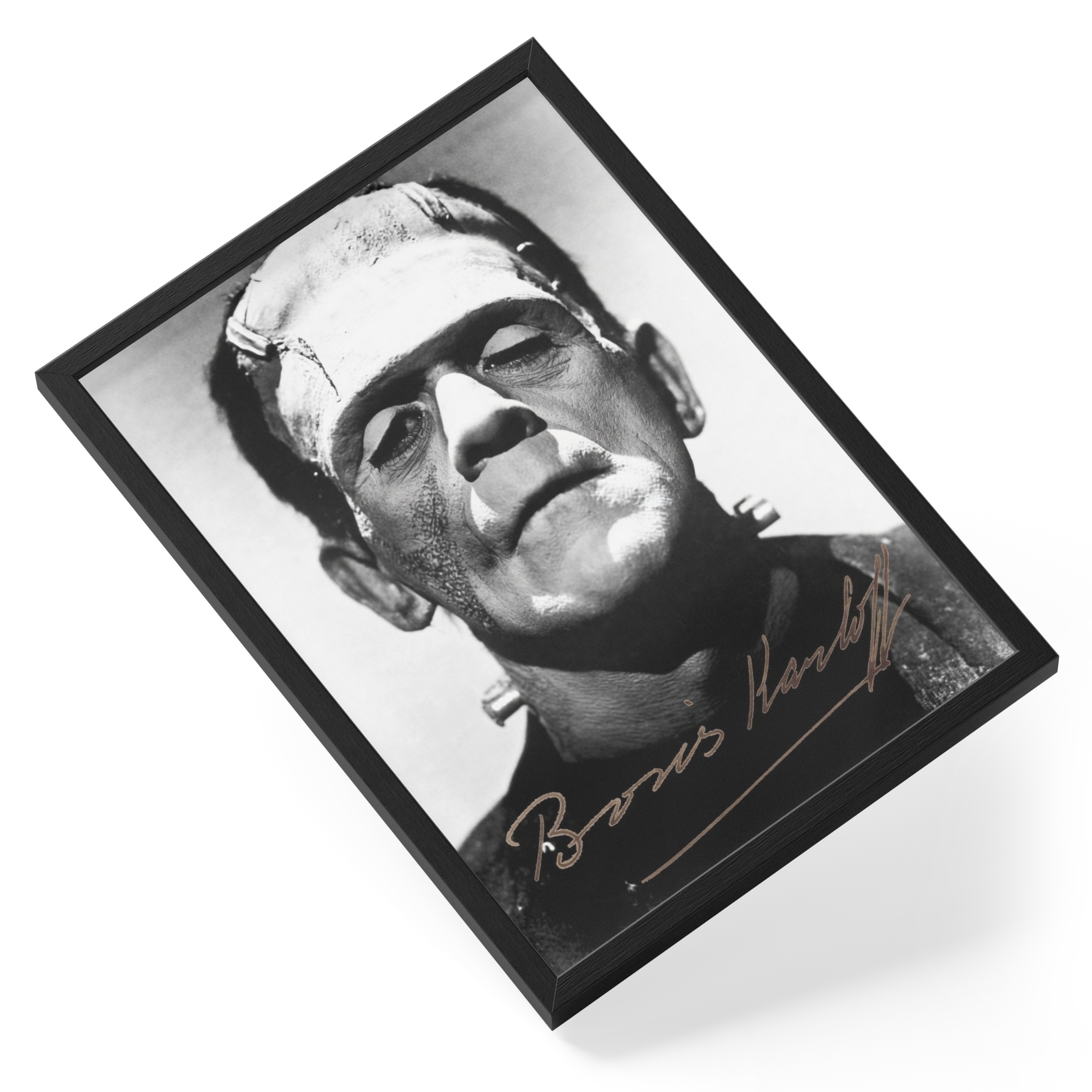 Boris Karloff Frankenstein Monster Horror Classic Portrait — angled view