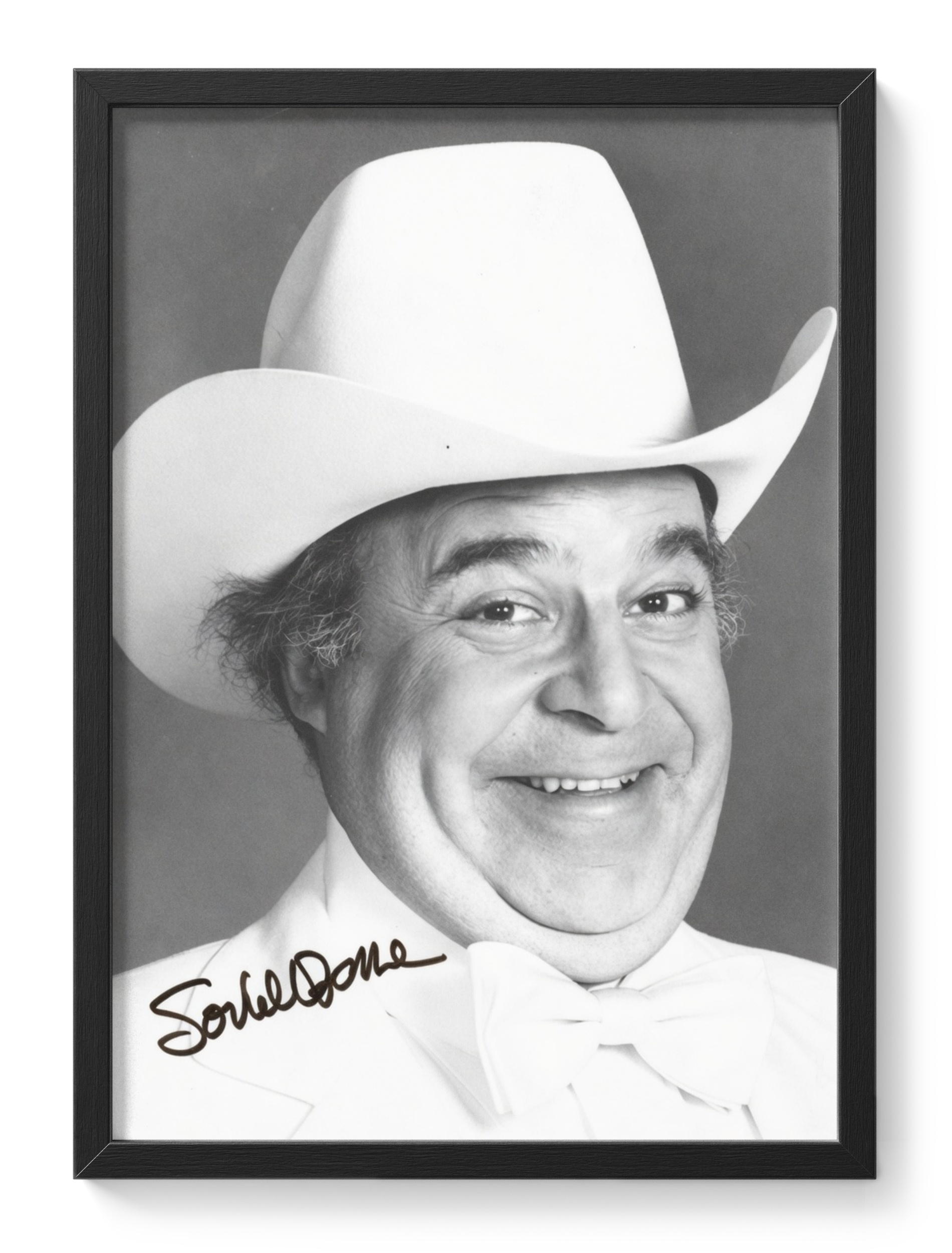 Boss Hogg Sorrell Booke Dukes Hazzard Tv Portrait Signed — main view