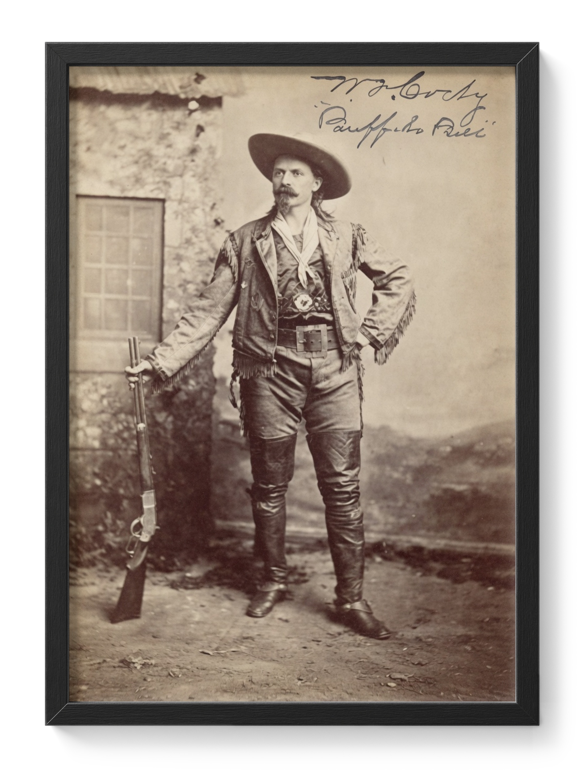 Buffalo Bill William Cody Wild West Showman Portrait — main view
