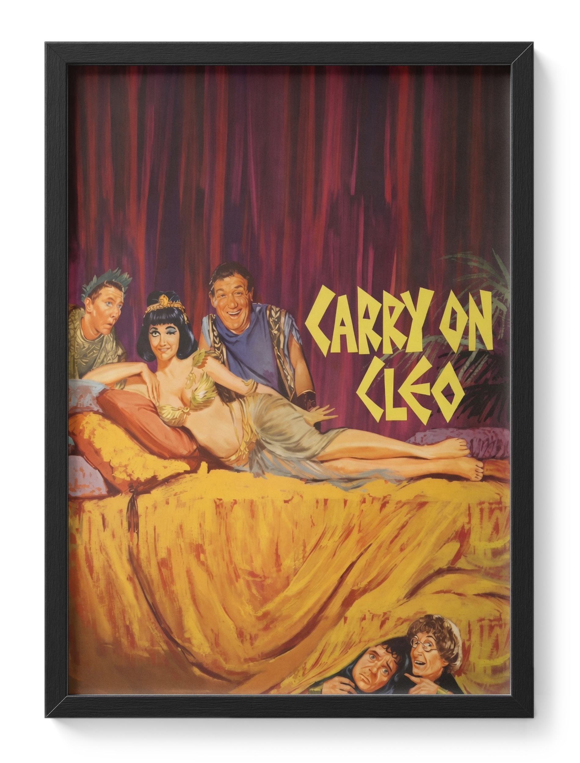 Carry Cleo Sid James Amanda Barrie British Comedy Movie — main view