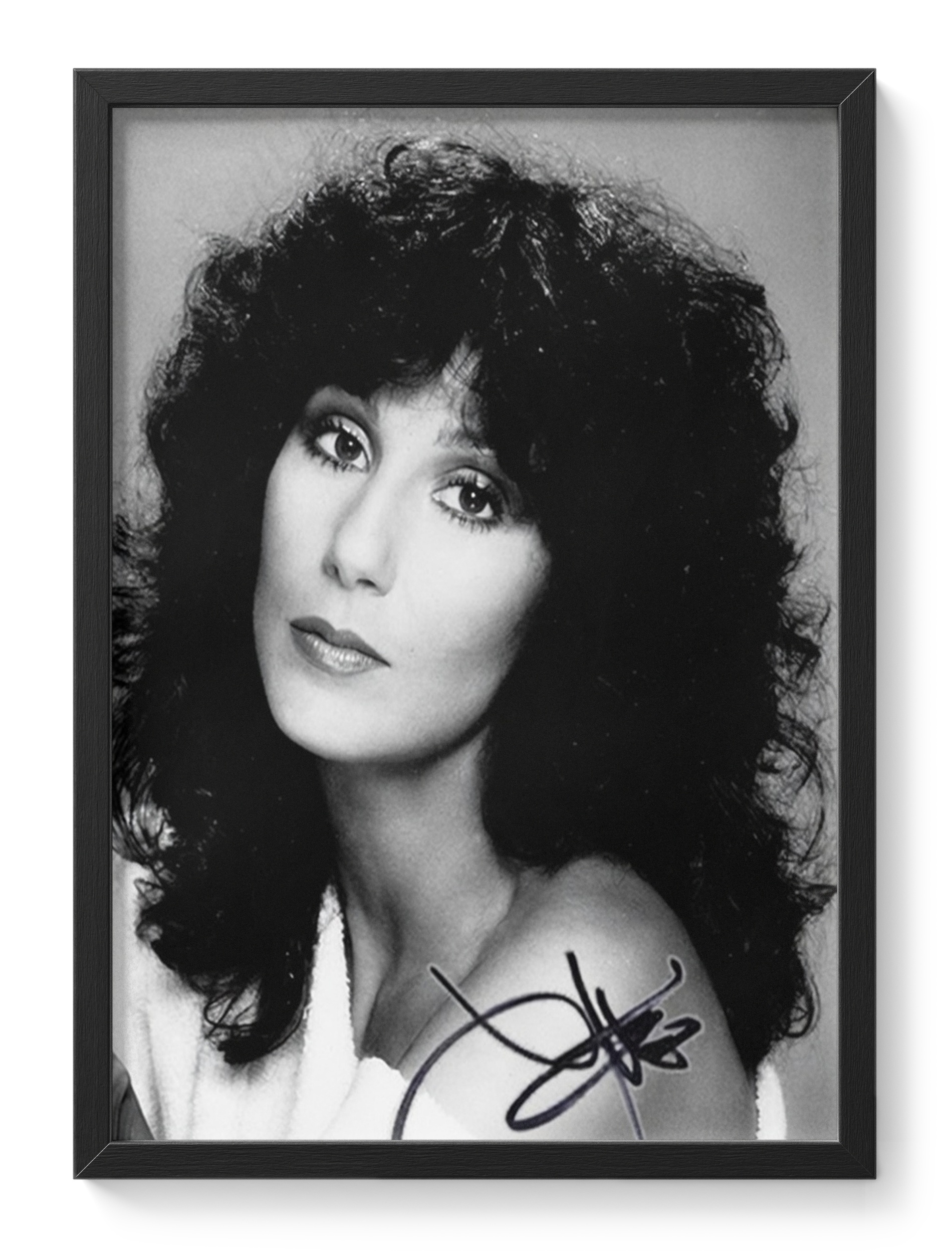 Cher Singer Actress Diva Glamour Portrait Signed — main view