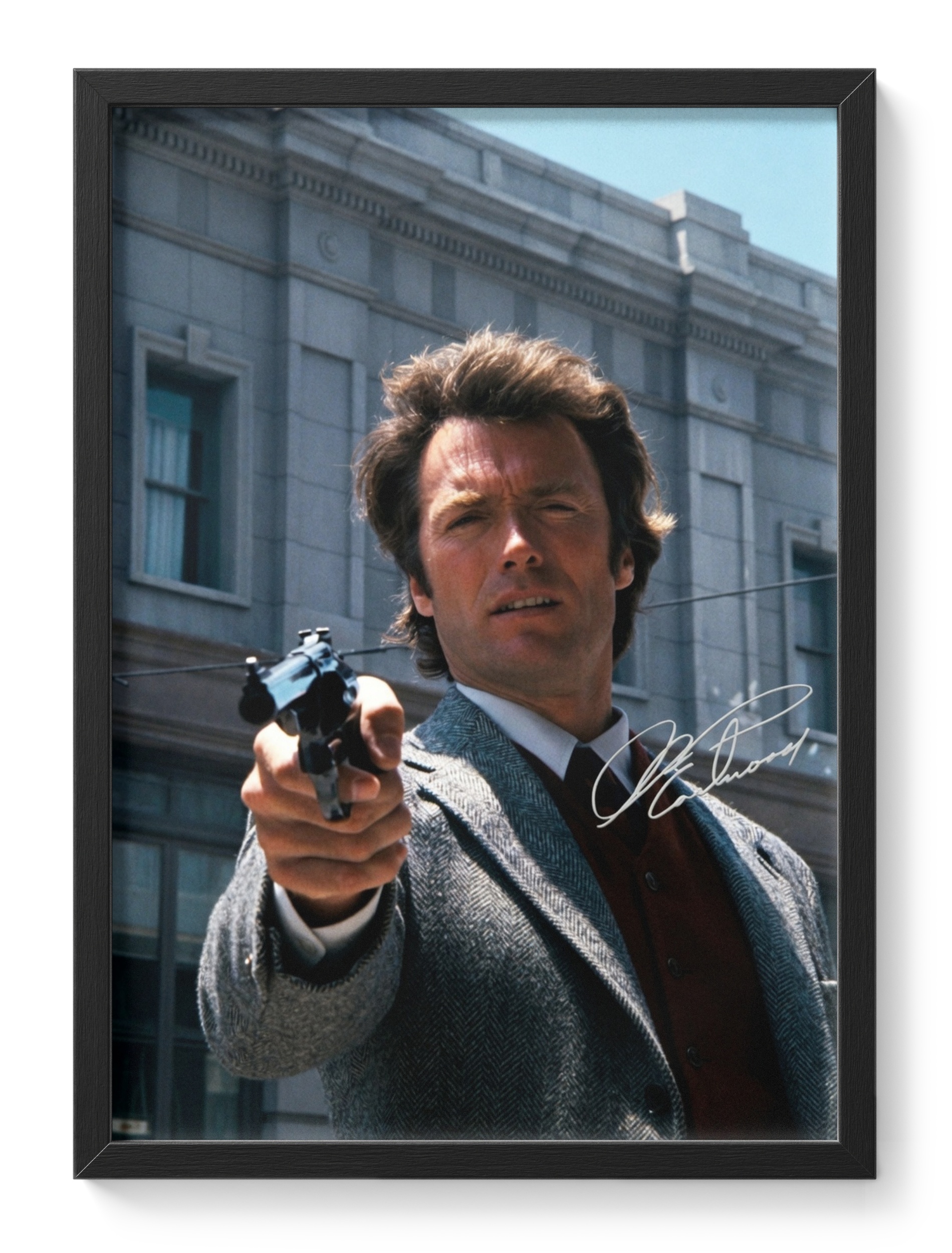 Clint Eastwood Dirty Harry Magnum Cop Movie Portrait — main view