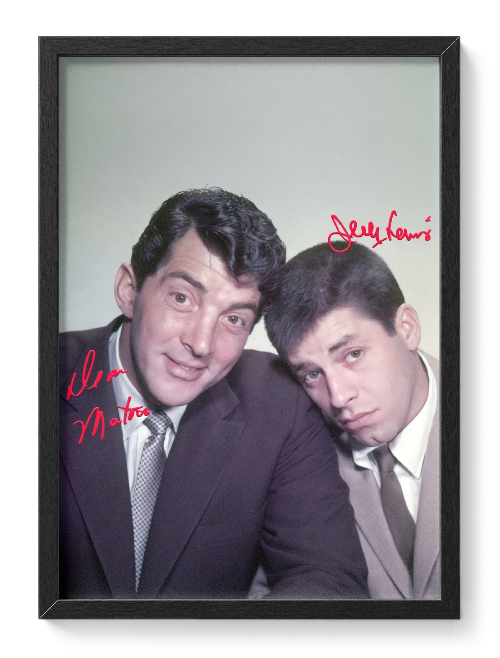 Dean Martin Jerry Lewis Comedy Duo Classic Portrait — main view