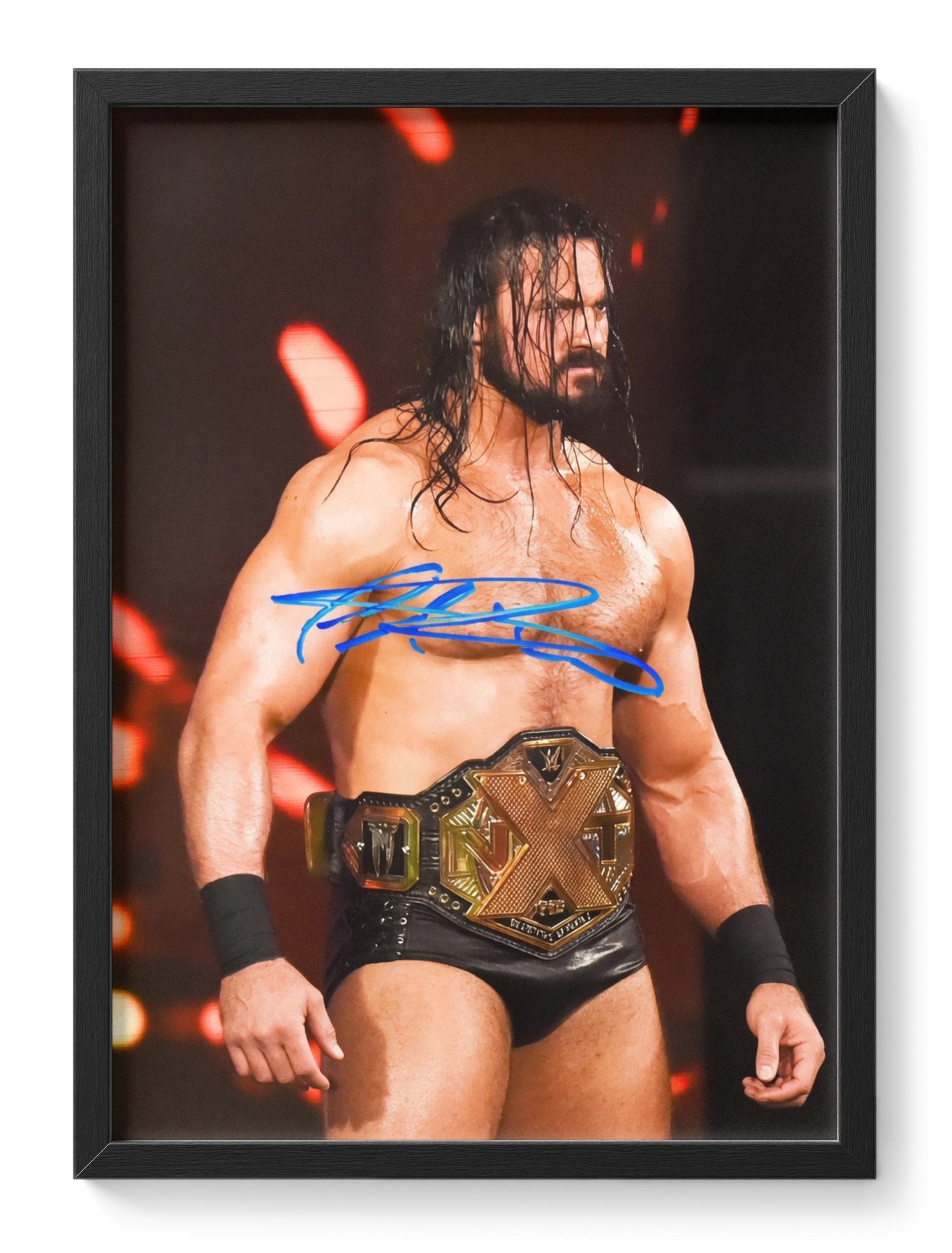 Drew Mcintyre Wwe Wrestler Scottish Champion Portrait — main view