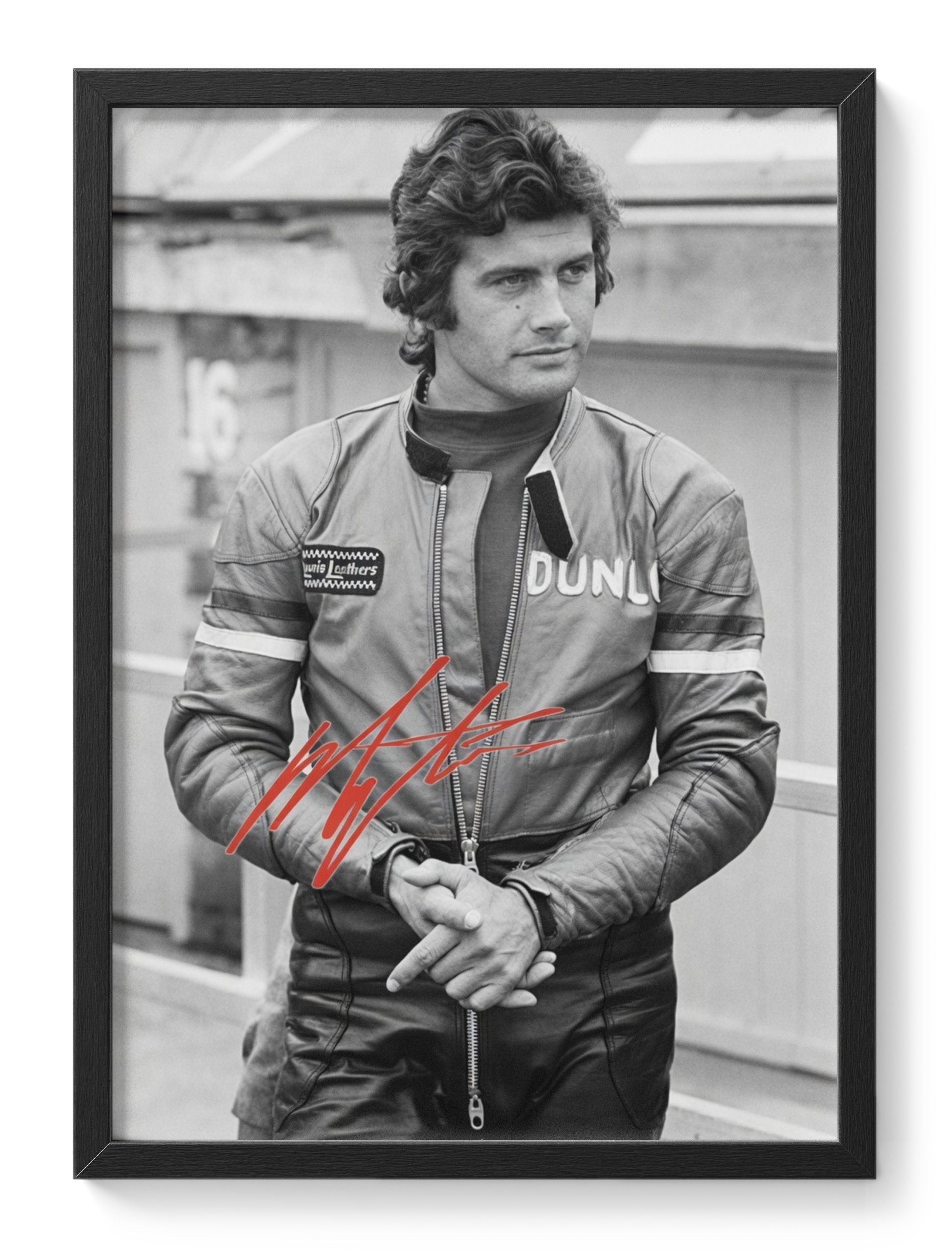 Giacomo Agostini Motogp Motorcycle Racing Champion Portrait — main view