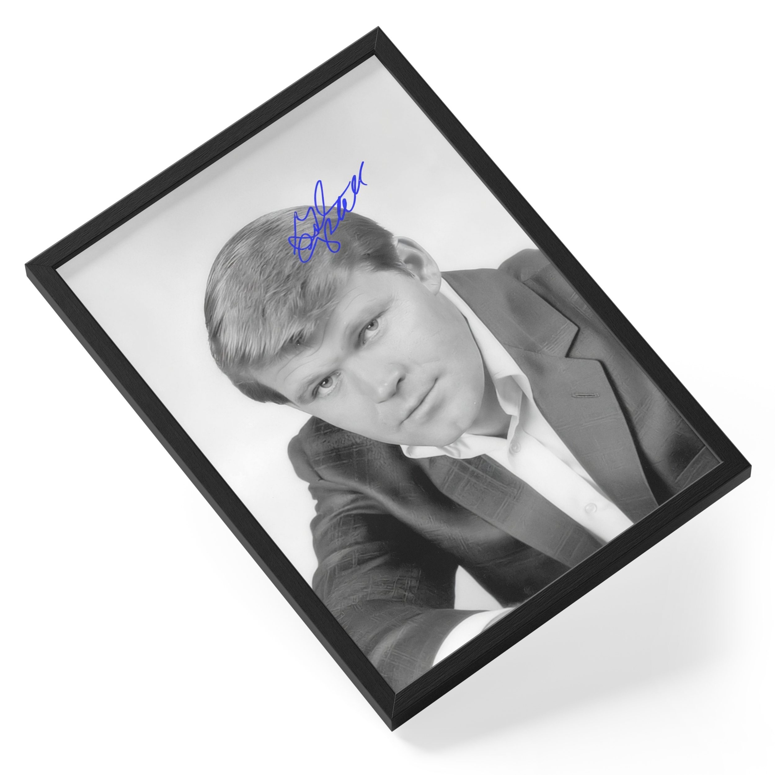 Glen Campbell Country Singer Guitarist Portrait Variant — angled view