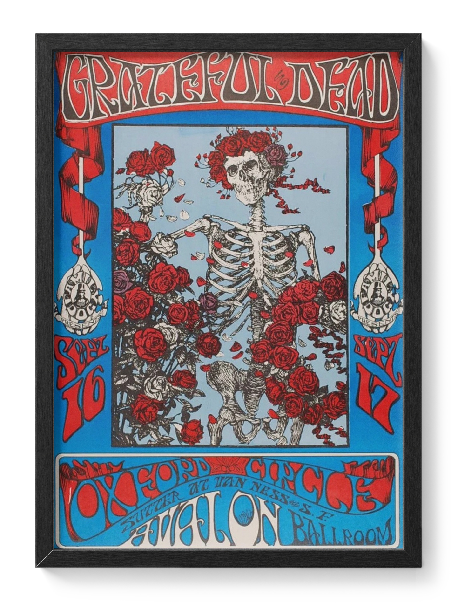 Grateful Dead Psychedelic Rock Band Classic Portrait — main view