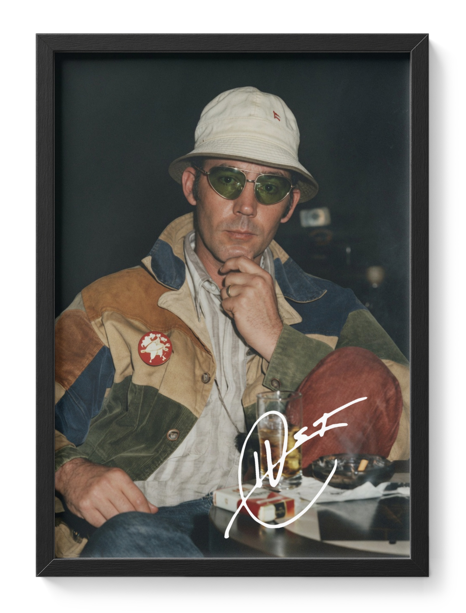 Hunter S Thompson Gonzo Journalist Writer Portrait Classic — main view