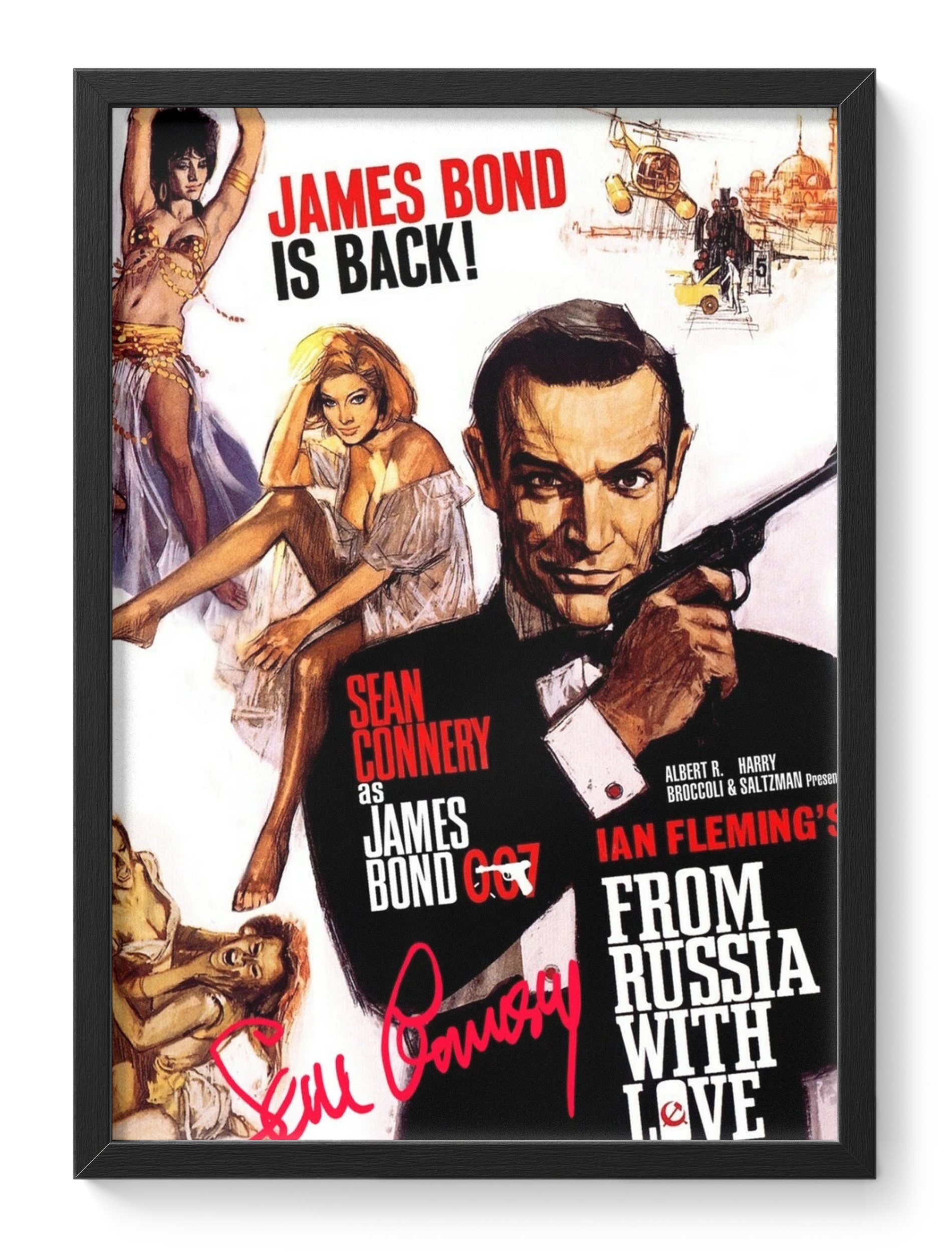 James Bond 007 Russia Love Sean Connery Spy Movie — main view