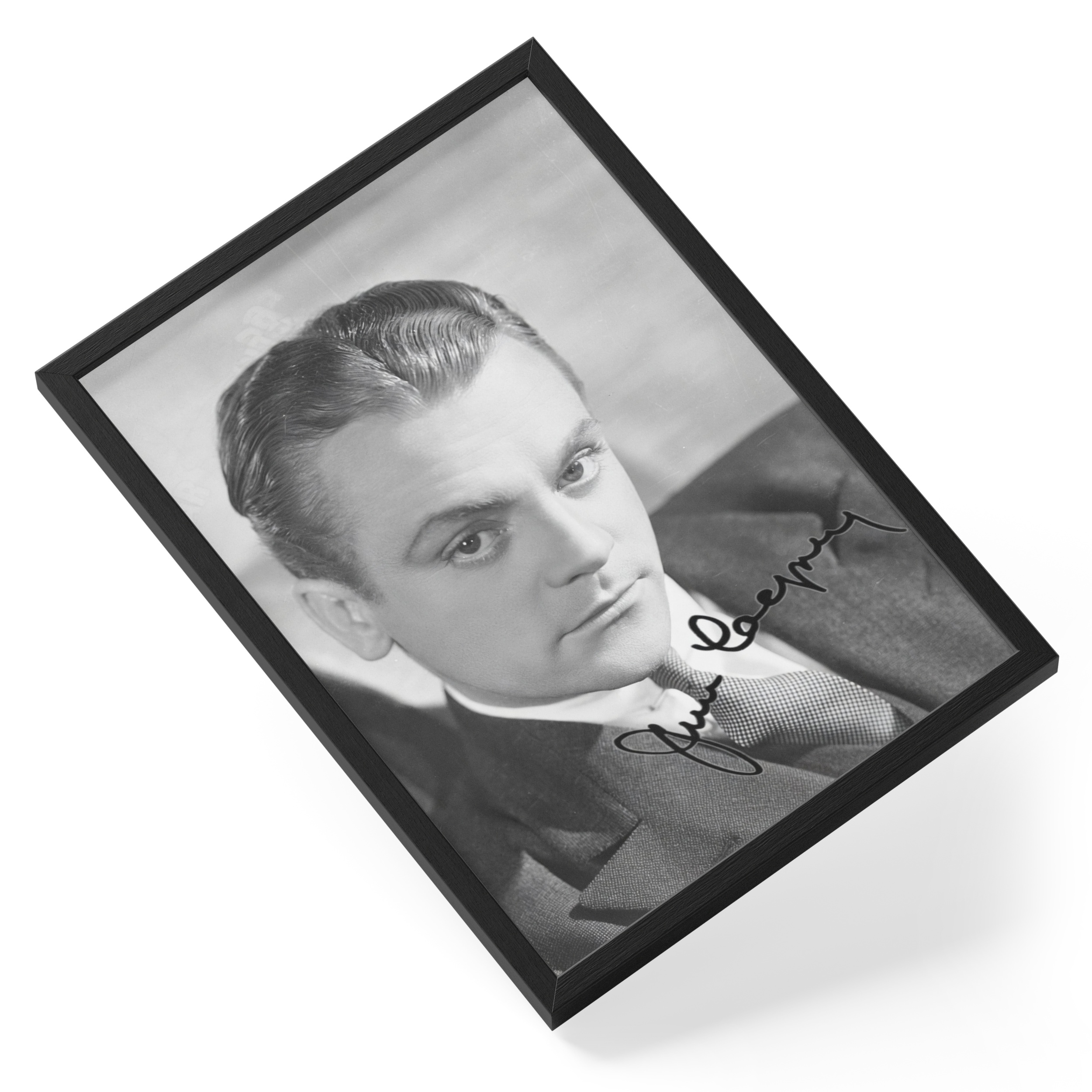 James Cagney Hollywood Actor Gangster Classic Portrait — angled view